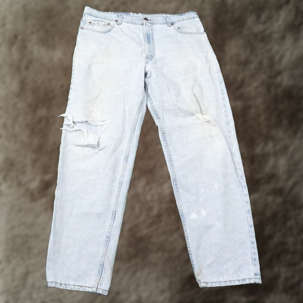 Levi's Vintage Levi's 550 Relaxed Fit Jeans Men Size 38 Medium Blue 80s 90s Made in USA Size US 38 / EU 54 - 1 Thumbnail