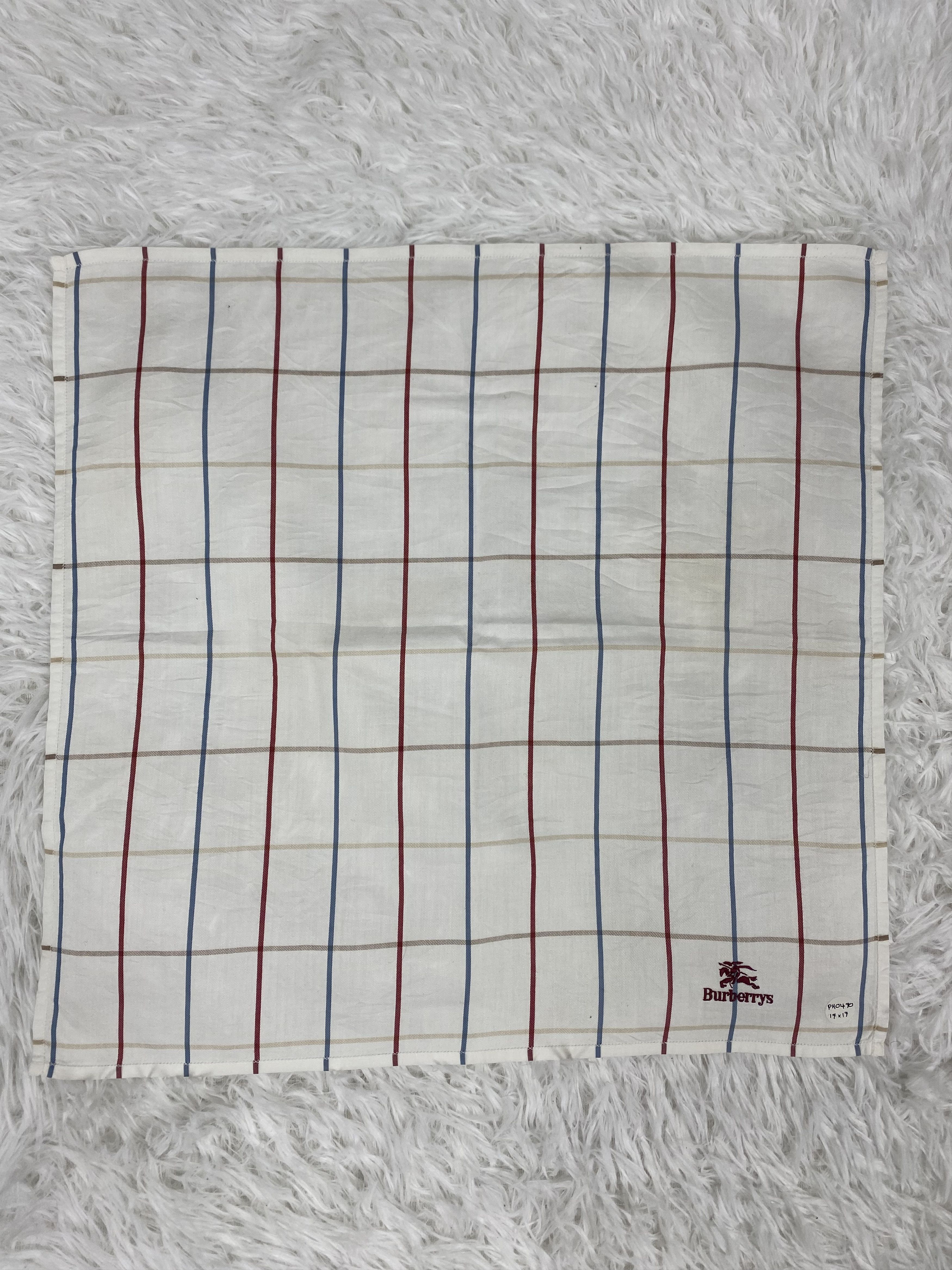 Burberry Vintage Burberry Handkerchief Neckerchief PH0470 Size ONE SIZE - 4 Thumbnail