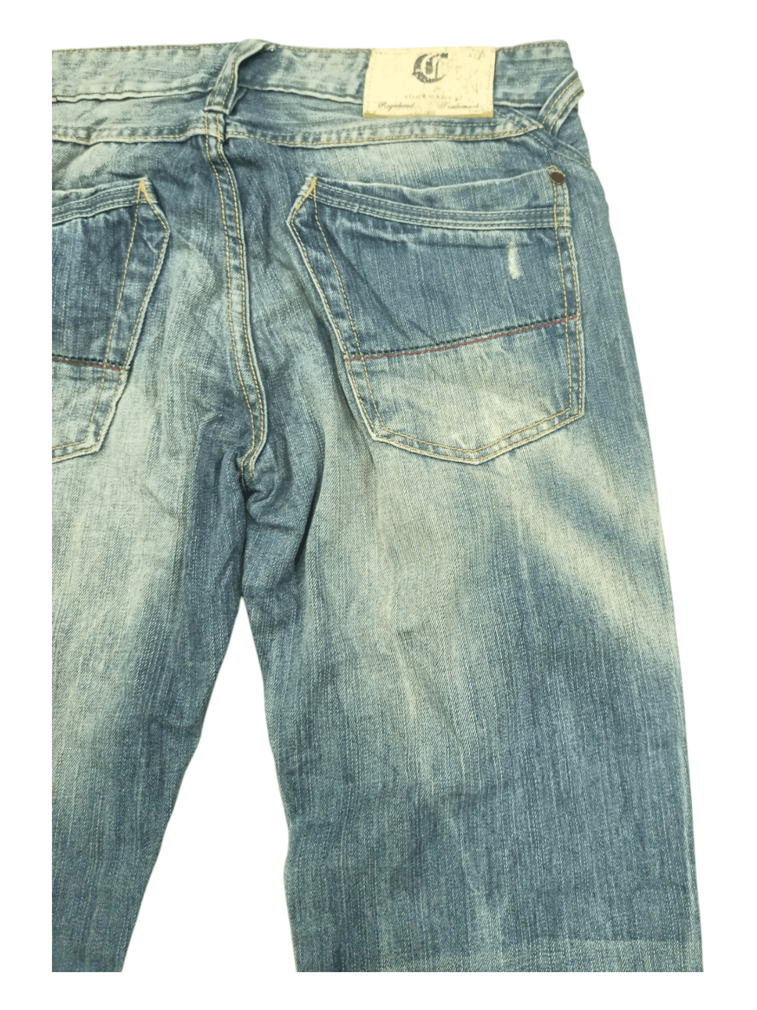 Silver Jeans Co. Vintage Silver Jeans Distressed Faded Flare Denim Size US 31 - 11 Thumbnail