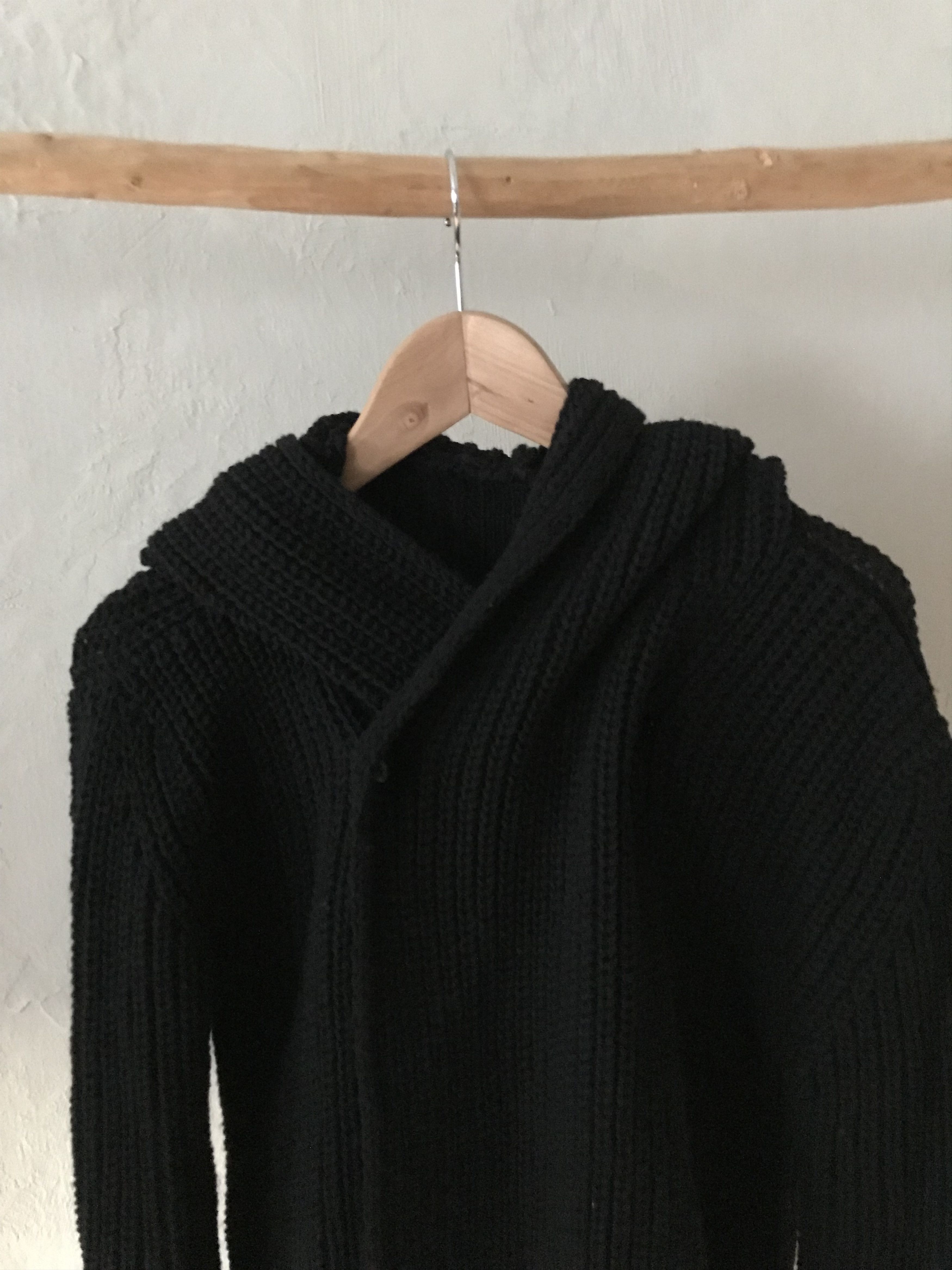 Rick Owens FW15 Rick Owens Sphinx thick heavy knit, draped cardigan Size US M / EU 48-50 / 2 - 6 Thumbnail