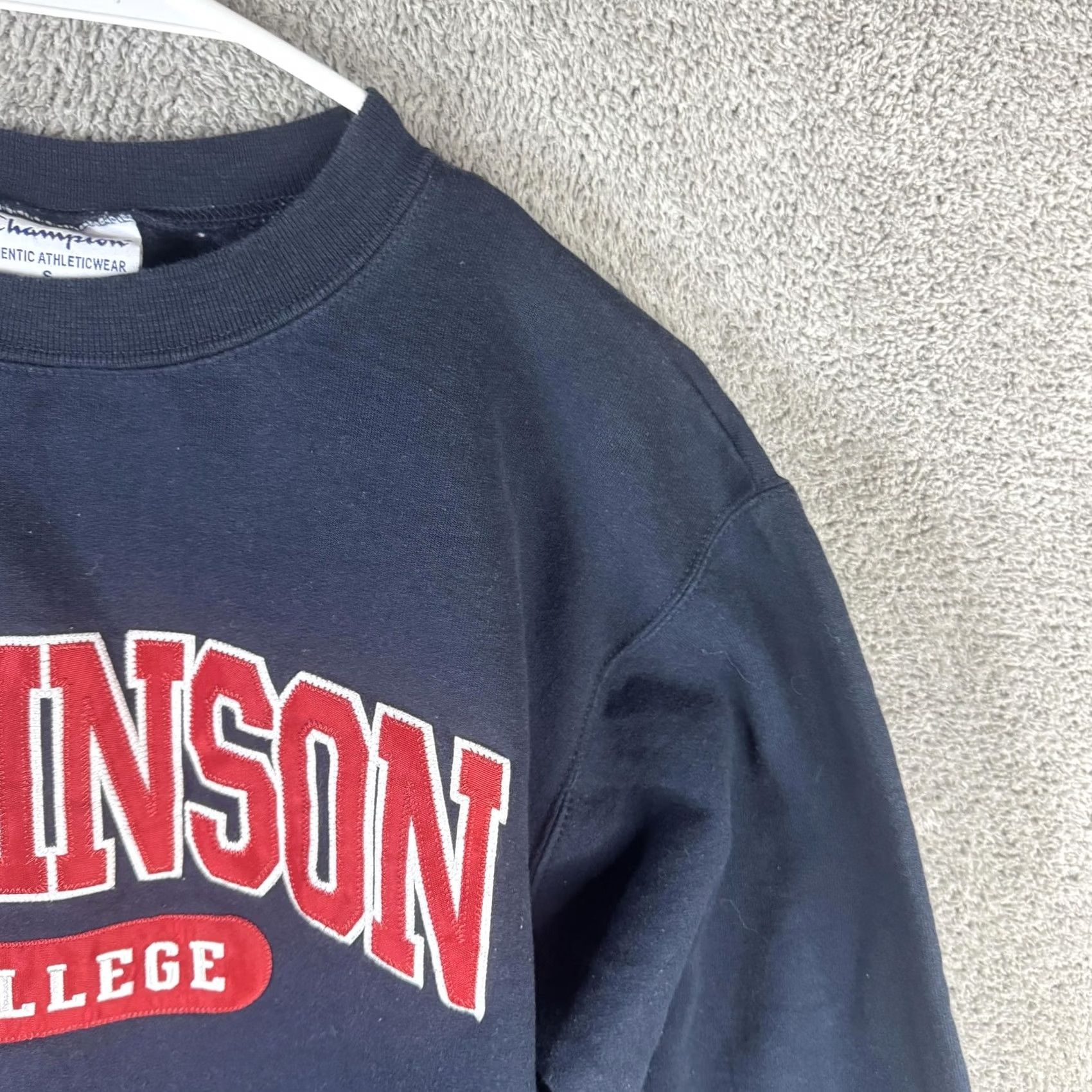 Champion Champion Sweatshirt Mens Small Blue Dickinson College Fleece Crewneck Pullover Size US S / EU 44-46 / 1 - 4 Thumbnail