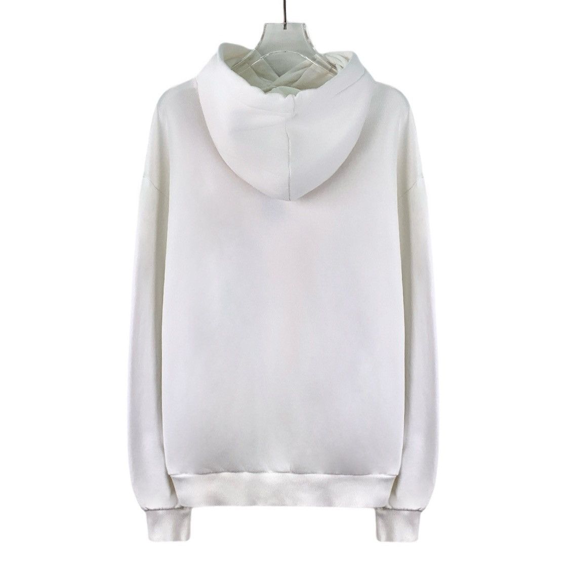 Celine Celine White Logo Letter Printed Hooded Sweatshirt K26WX Size XS / US 0-2 / IT 36-38 - 2 Thumbnail