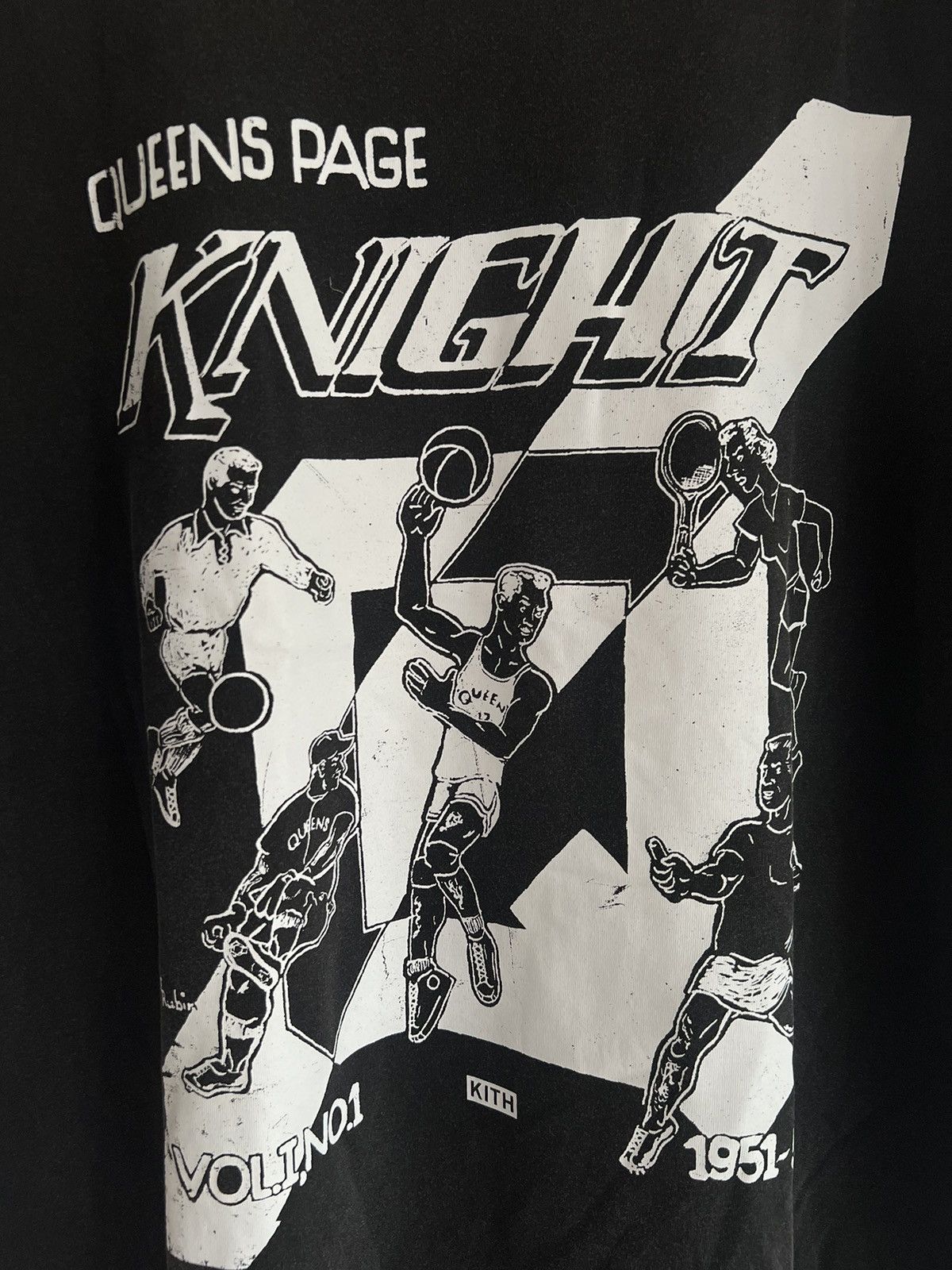 Kith Kith Queens Page Knight Vintage Tee Size US L / EU 52-54 / 3 - 3 Thumbnail