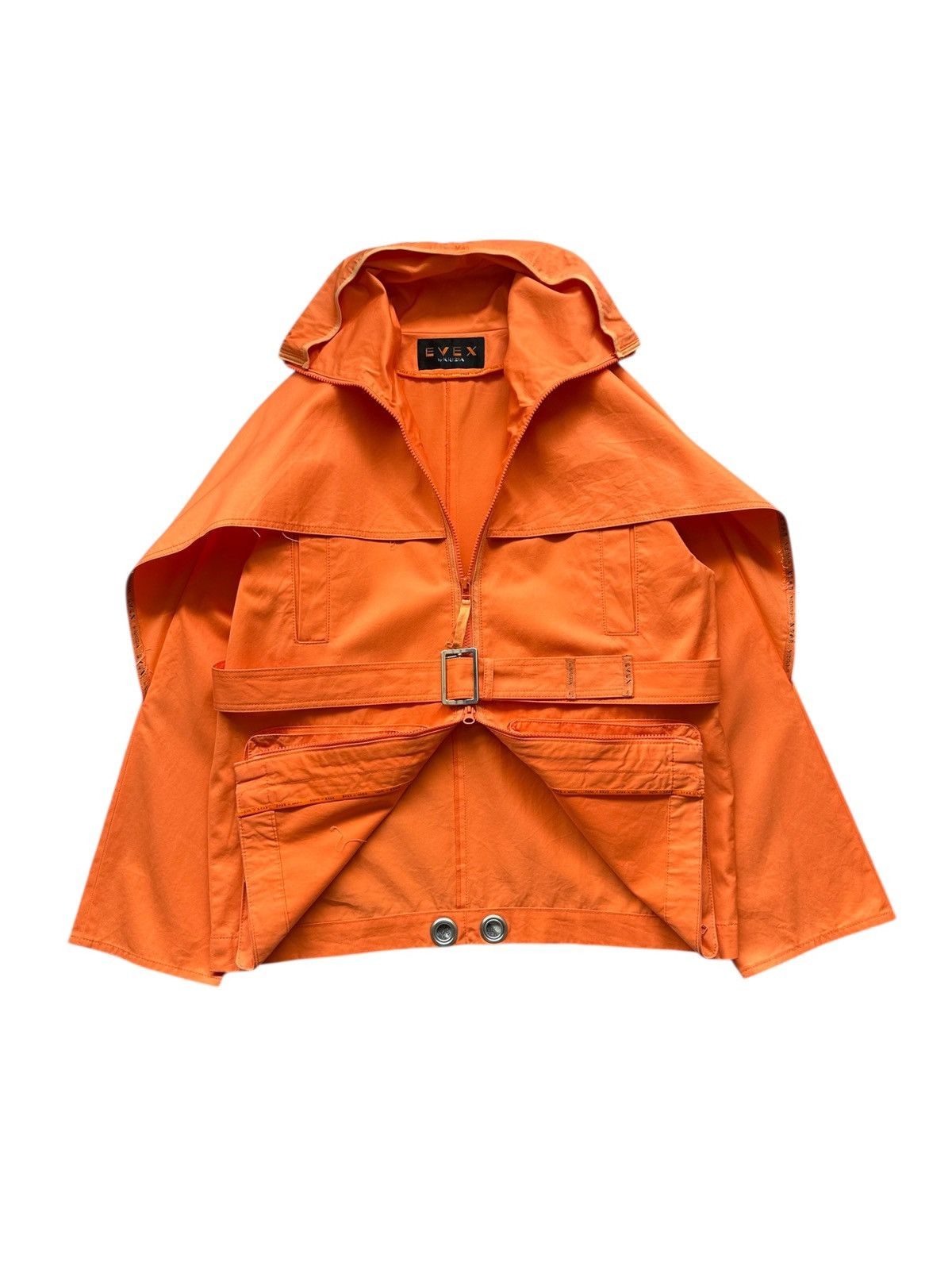 Krizia Uomo 00’s EVEX By Krizia high-neck parka zipper jacket Size US M / EU 48-50 / 2 - 6 Thumbnail