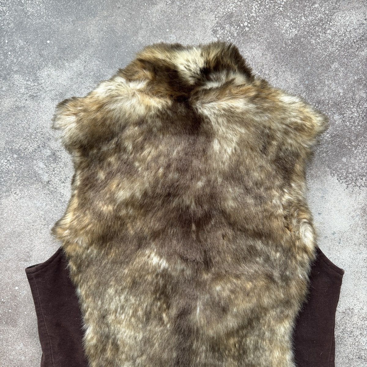 Hysteric Glamour Y2K Grunge Glam Vintage Faux Fur Vest Size M / US 6-8 / IT 42-44 - 9 Thumbnail