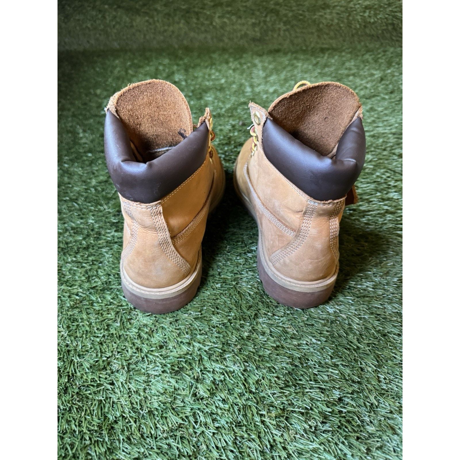 Timberland Timberland Premium 6 IN Waterproof Boot Wheat Nubuck Size US 6 / EU 39 - 3 Thumbnail
