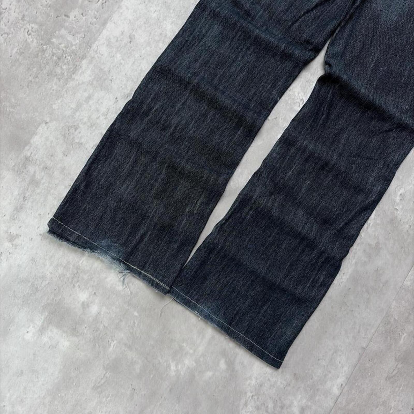 Citizens Of Humanity Y2K Citizens Of Humanity Grunge Gothic Bootcut Denim Jeans Size 27" / US 4 / IT 40 - 3 Thumbnail