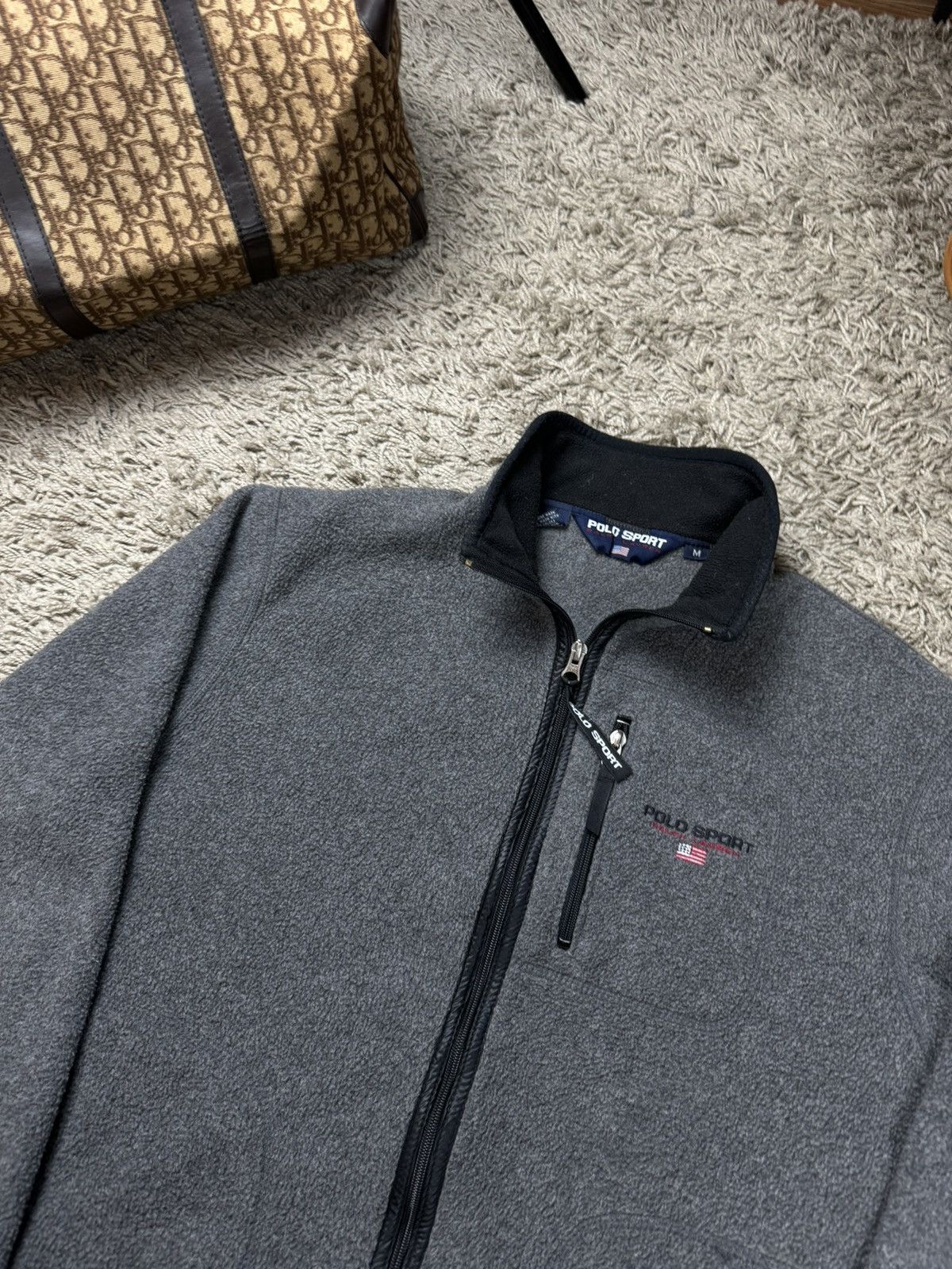 Polo Ralph Lauren Zip fleece Polo Spory Ralph Lauren original old money item Size US M / EU 48-50 / 2 - 2 Thumbnail