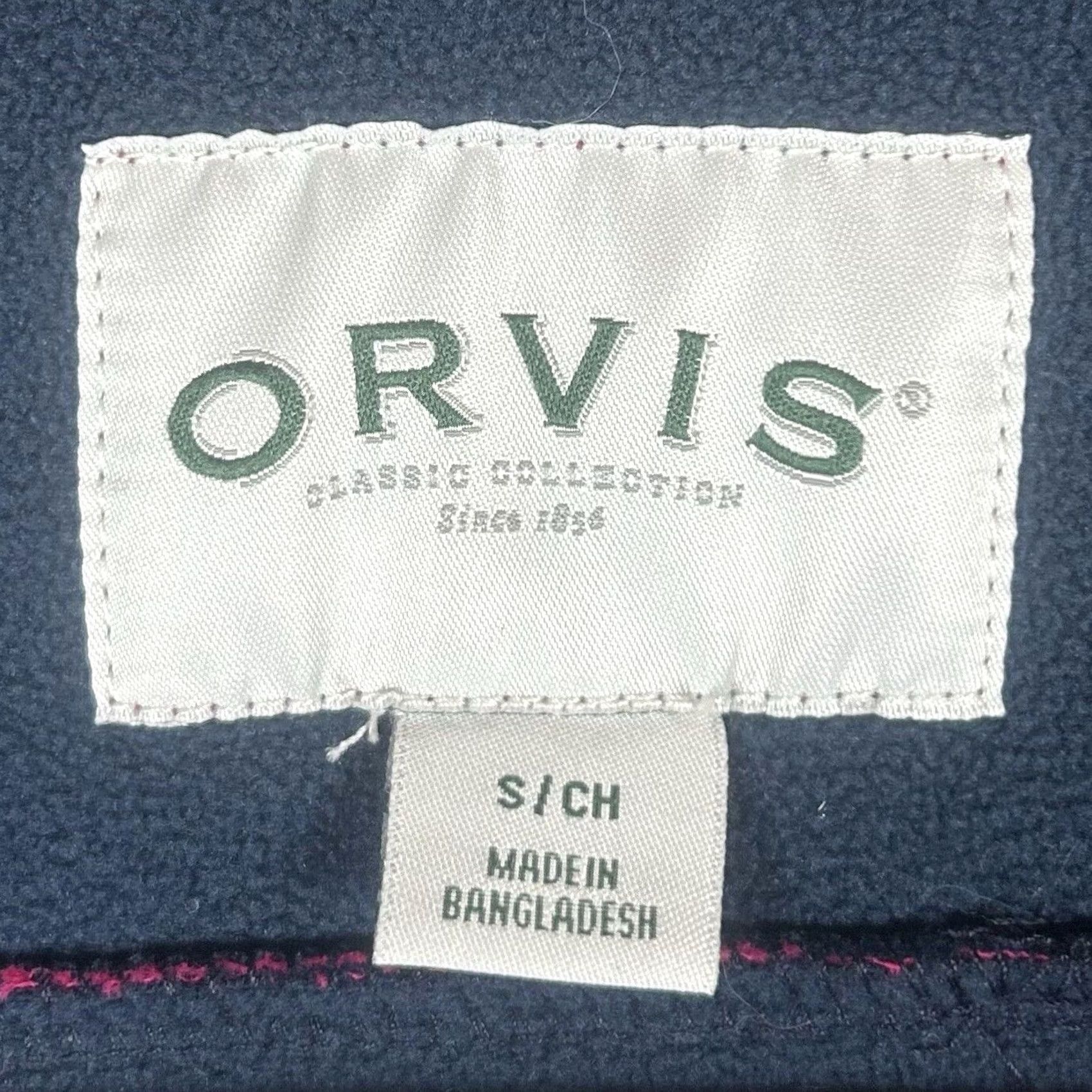 Orvis Orvis Womens Small Fuchsia Plaid Flannel Lined Snap Button Shacket Jacket Shirt Cap Size S / US 4 / IT 40 - 4 Thumbnail