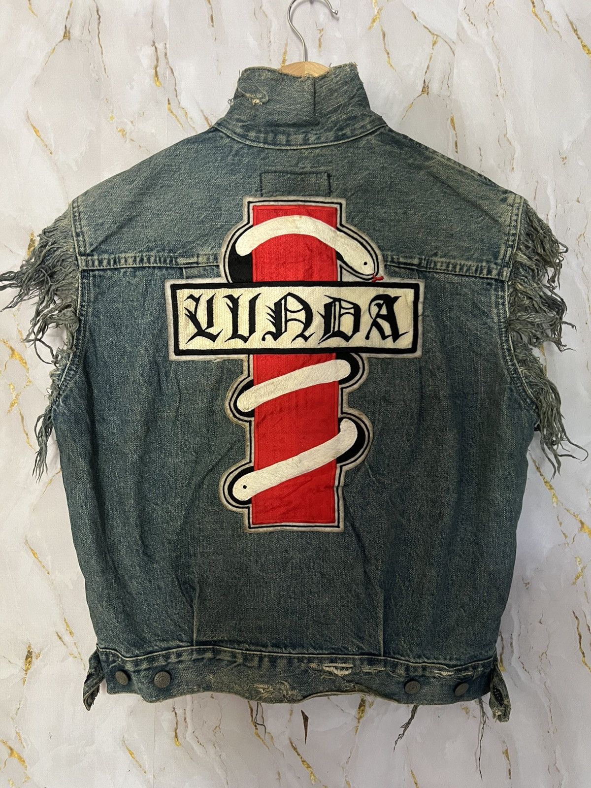 Levi's Vintage Clothing VINTAGE LEVIS BE DENIM VEST Size US L / EU 52-54 / 3 - 2 Thumbnail