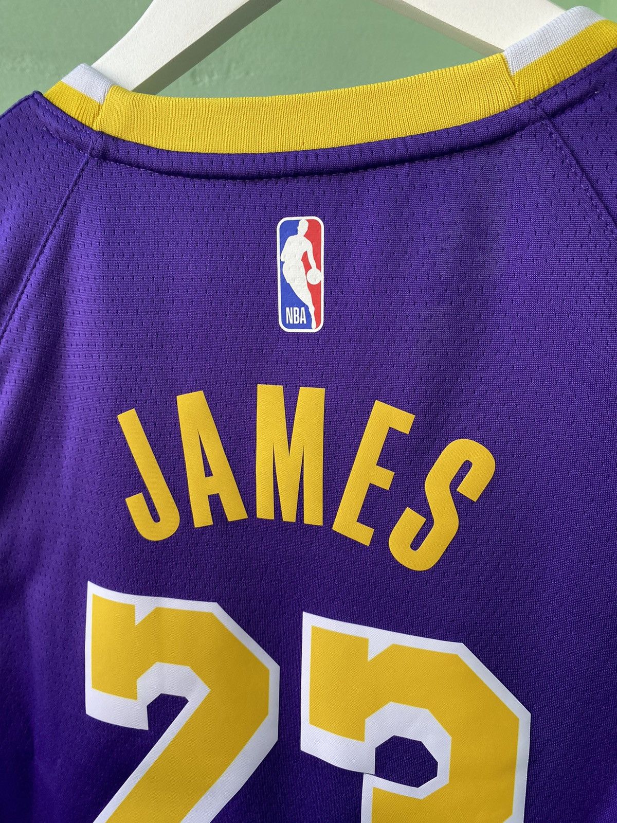 Jordan Brand #23 James L.A.Lakers Jordan Brand NBA Basketball Jerseys Size US XL / EU 56 / 4 - 10 Thumbnail
