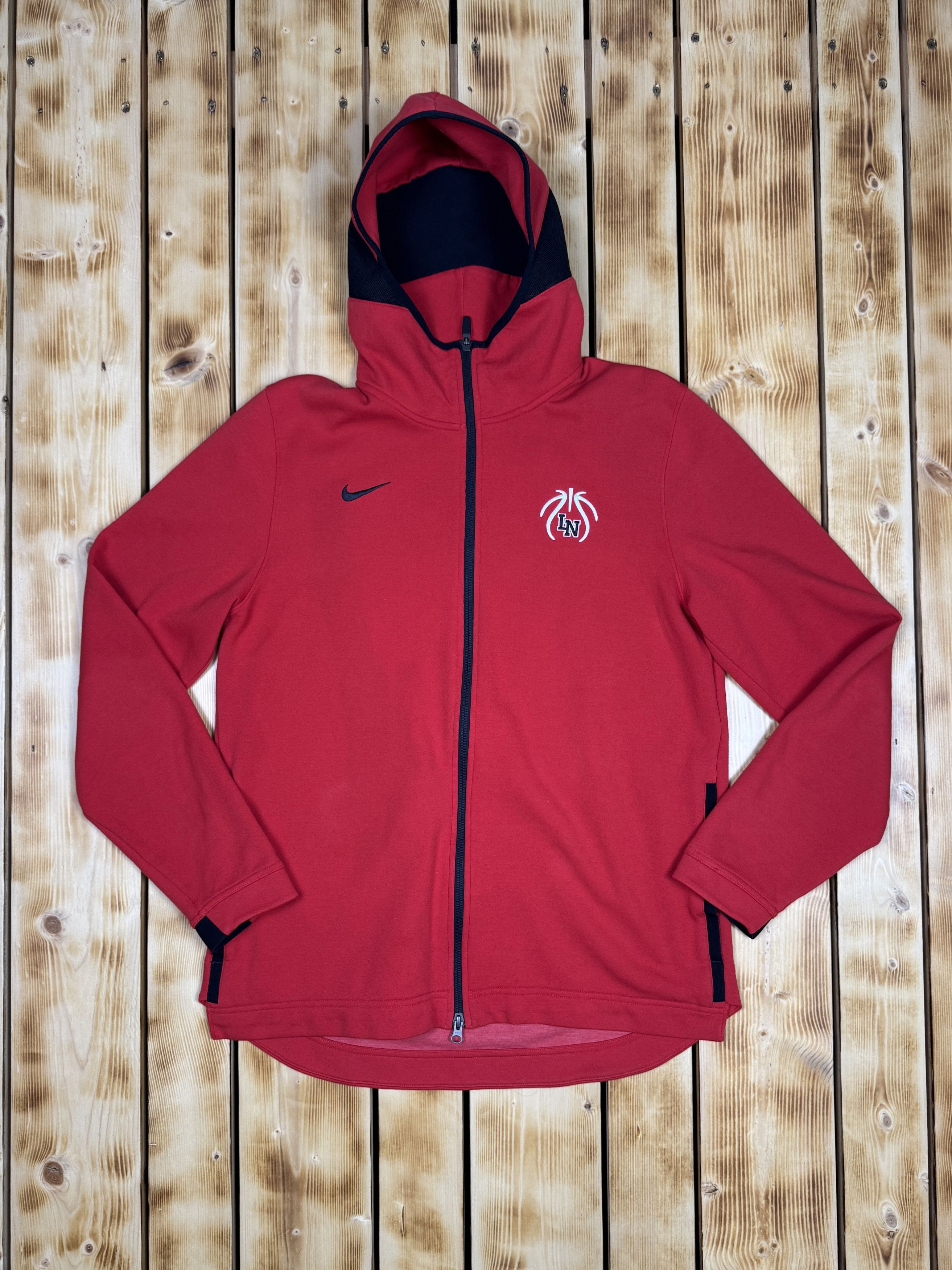 Nike × Stussy Stussy Nike Fleece Zip Hoodie in Habanero Red | Grailed