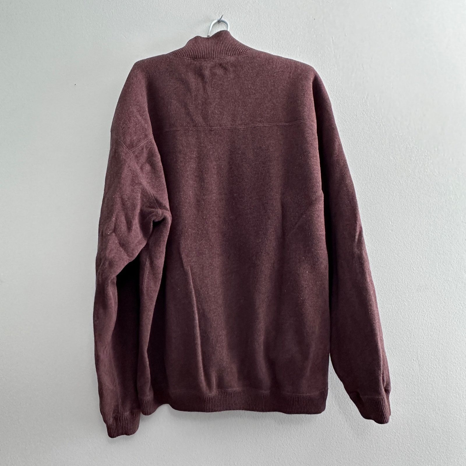 Tommy Bahama Tommy Bahama brown quarter zip pullover Size US L / EU 52-54 / 3 - 3 Thumbnail