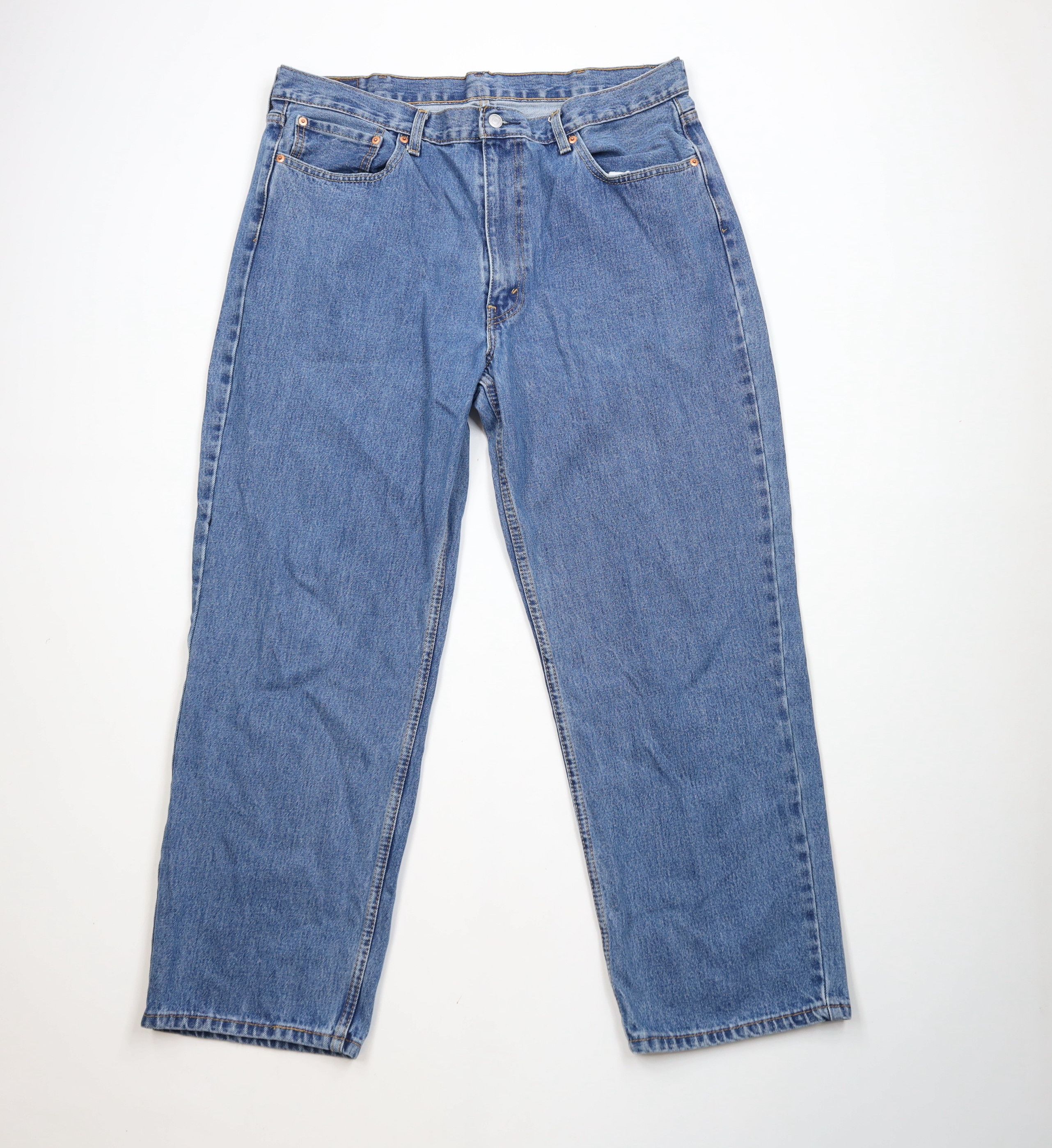 Levi's Vintage Y2K Levis 550 Relaxed Fit Denim Jeans Blue Cotton Size US 40 / EU 56 - 1 Thumbnail