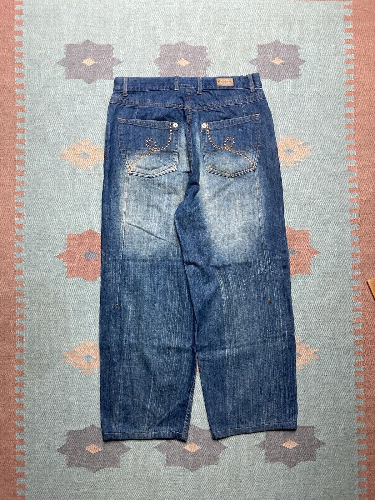 JNCO × Vintage VTG y2k baggy jeans wide skater faded southpole style 34x29 Size US 34 / EU 50 - 1 Thumbnail