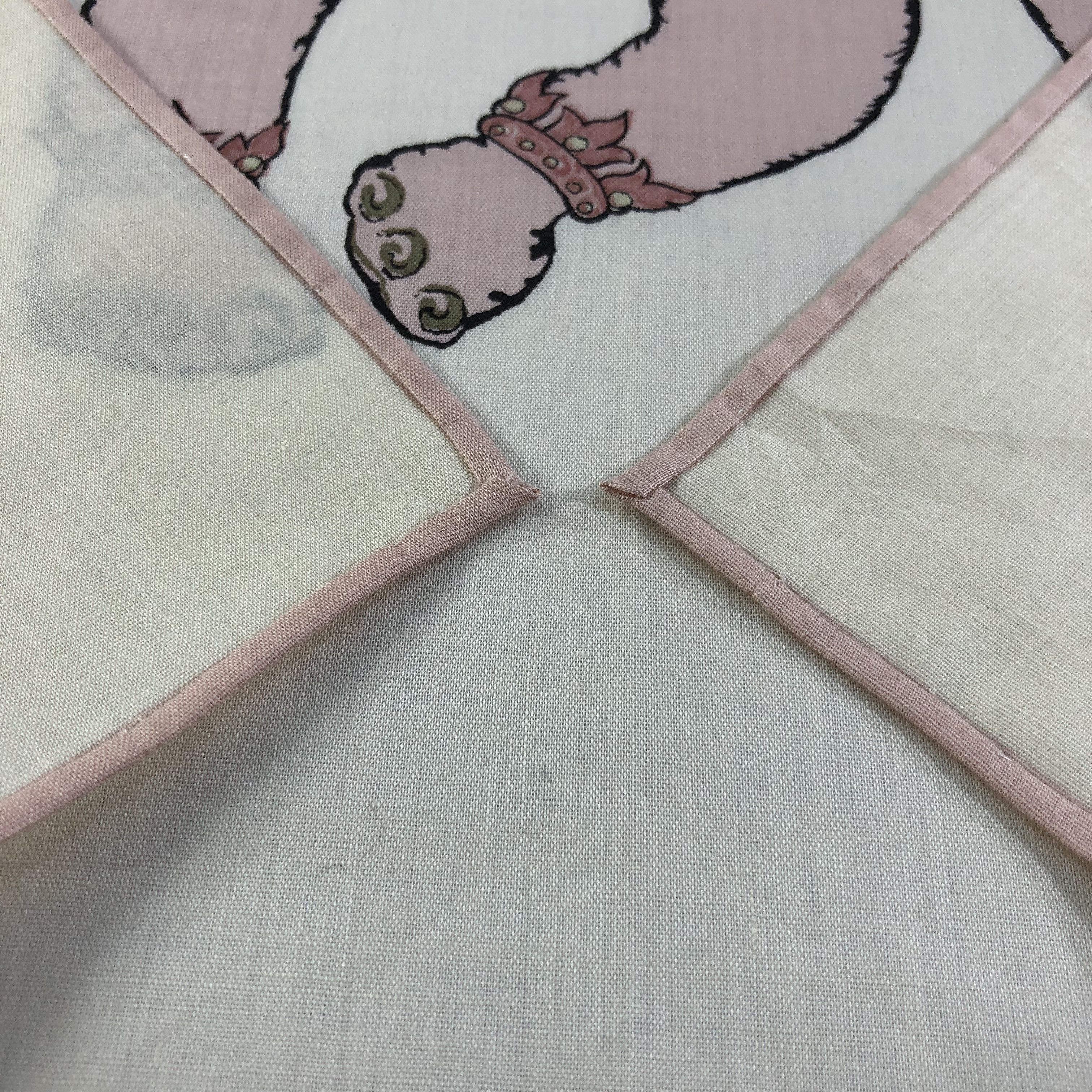 Jim Thompson Jim Thompson Elephant Handkerchief Neckerchief Bandana H1771 Size ONE SIZE - 4 Thumbnail