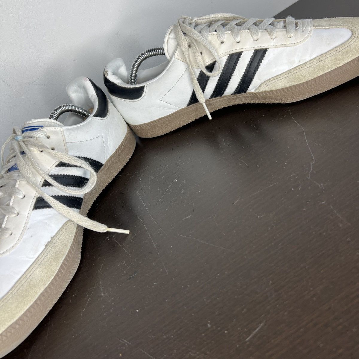Adidas × Vintage Adidas Samba OG B75806 Men's Black White Sneakers Shoes 11.5 Size US 11.5 / EU 44-45 - 7 Thumbnail