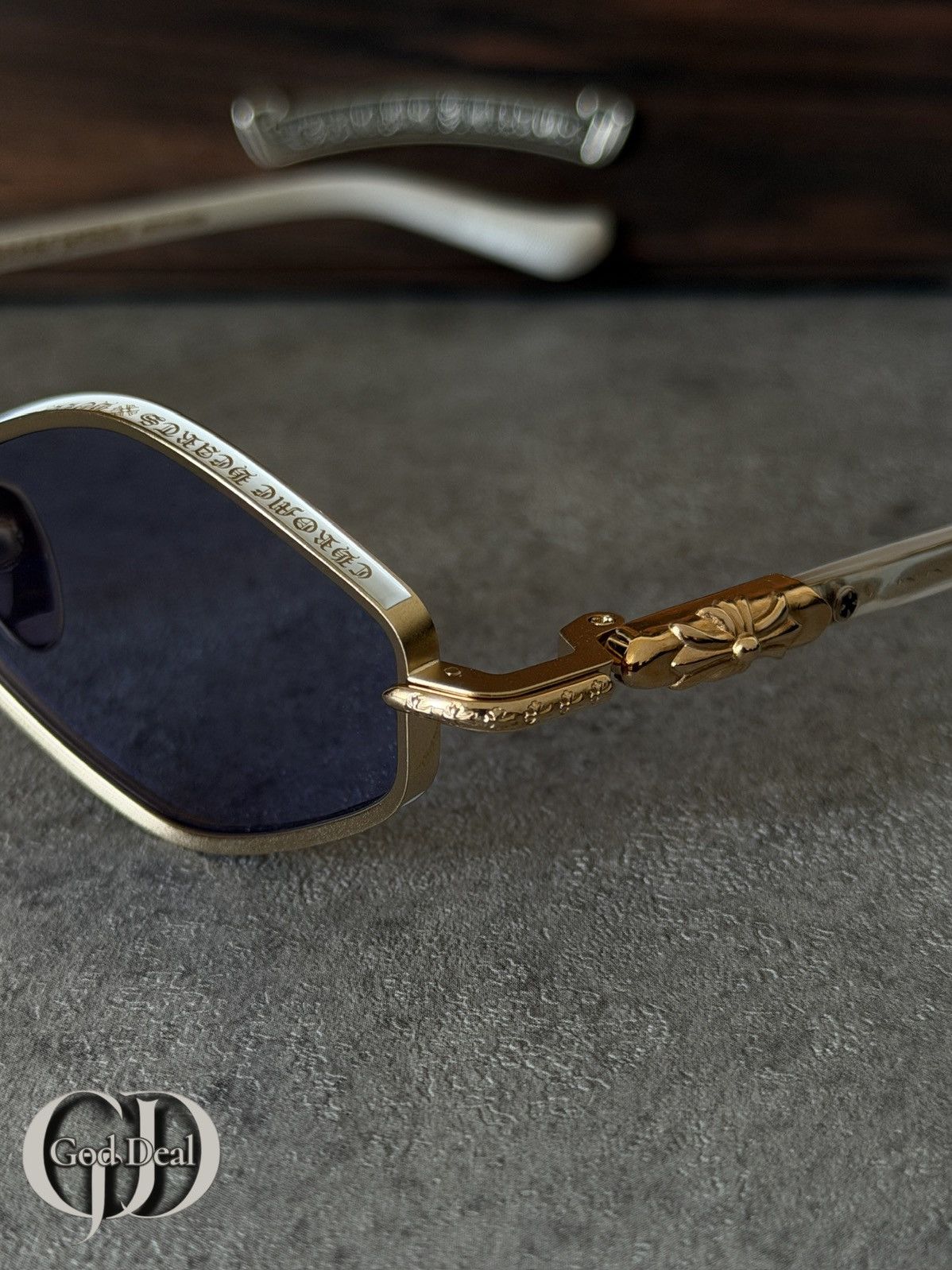 Chrome Hearts Chrome Hearts "NIP SLIP" Sunglasses Size ONE SIZE - 7 Thumbnail