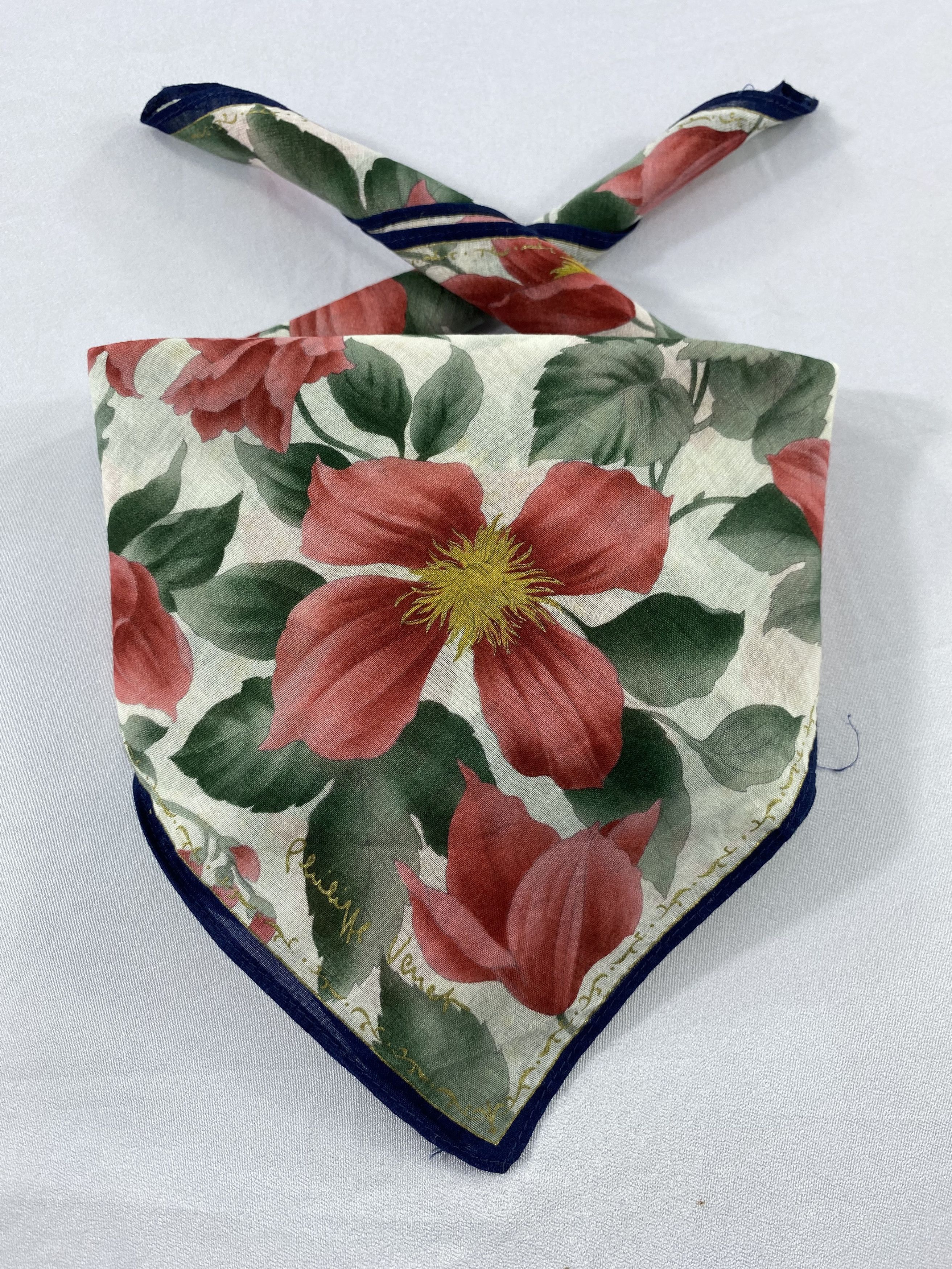 Vintage Philippe Venet Handkerchief / Bandana / Neckerchief Size ONE SIZE - 1 Thumbnail