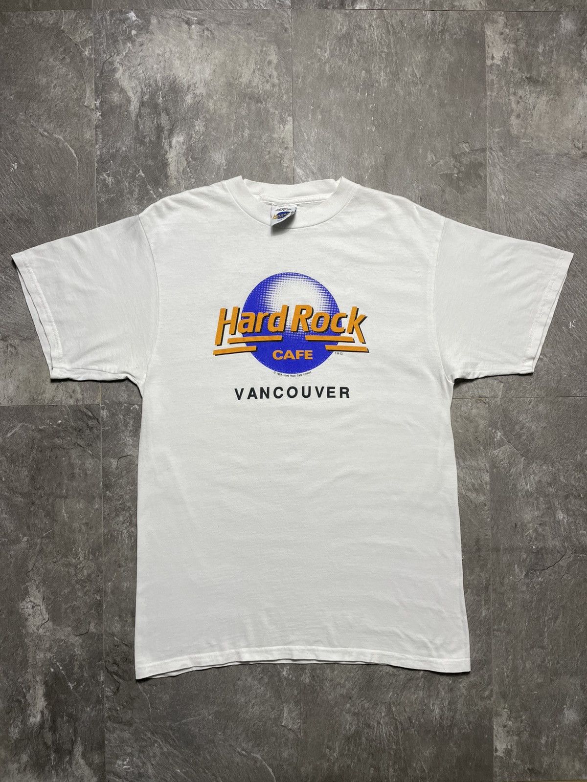 Hard Rock Cafe Vintage 1989 Hard Rock Cafe Vancouver USA Logo Print Graphic Size US M / EU 48-50 / 2 - 1 Thumbnail
