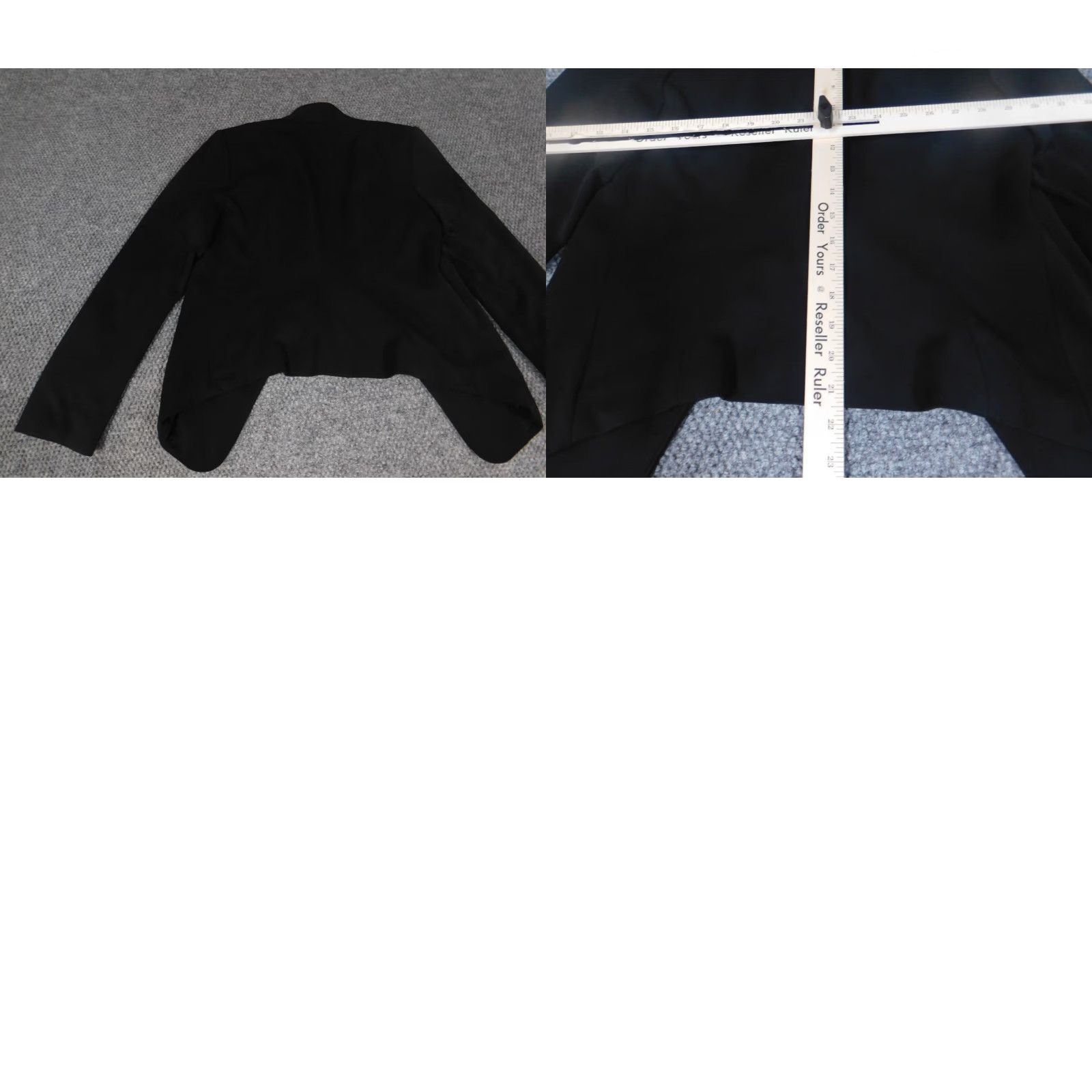 Apt. 9 Apt 9 Blazer Womens 6 Black Notch Lapel Single-Breasted Lightweight Tuxedo Jacket Main Selling Point Casual/Workwear Men/Womens? Size M / US 6-8 / IT 42-44 - 9 Thumbnail