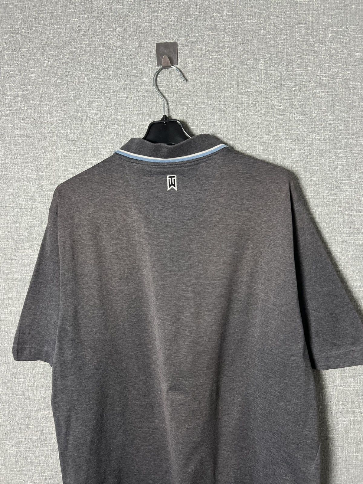 Nike Vintage Nike Tiger Woods Collection Checkered Polo Shirt Size US L / EU 52-54 / 3 - 15 Thumbnail