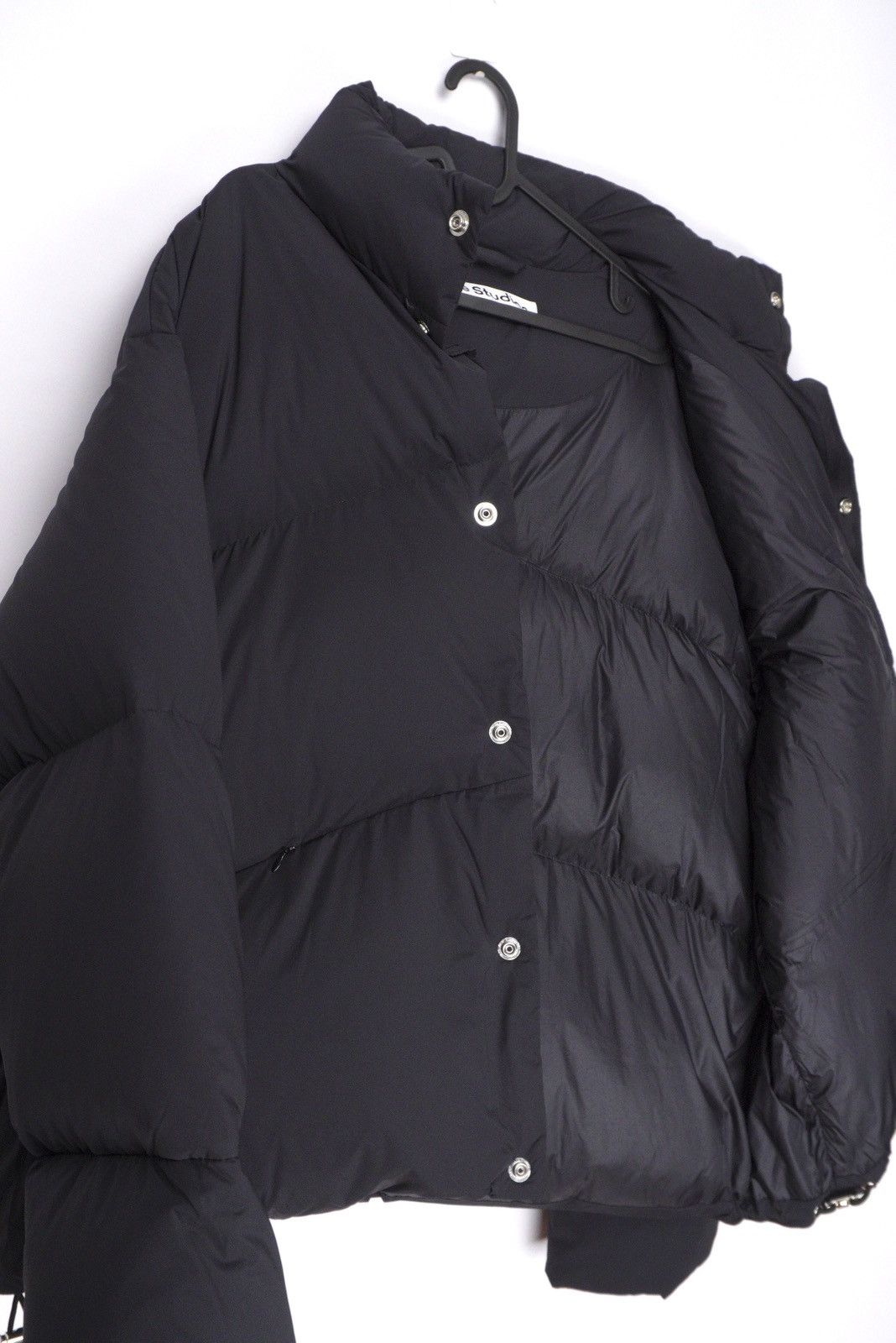 Acne Studios Acne Studios Black Oversized Warm Cozy Puffer Down Jacket Size US M / EU 48-50 / 2 - 12 Thumbnail