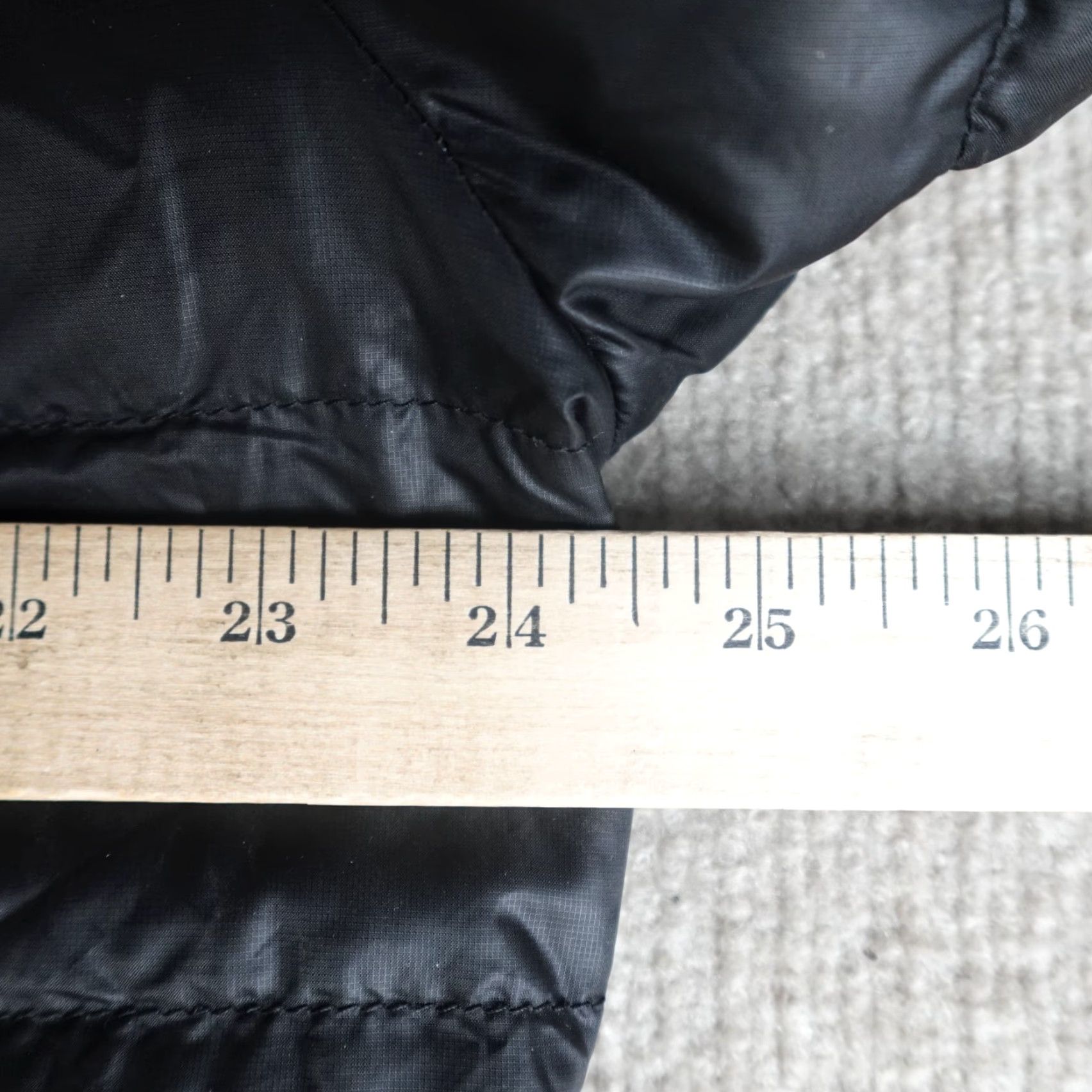 Lululemon Lululemon Mens Jacket XL Black Full Zip Down Filled Removable Hood Nylon Blended Fabric Basic Jacket Spring Summer Fall Mens Size US XL / EU 56 / 4 - 4 Thumbnail