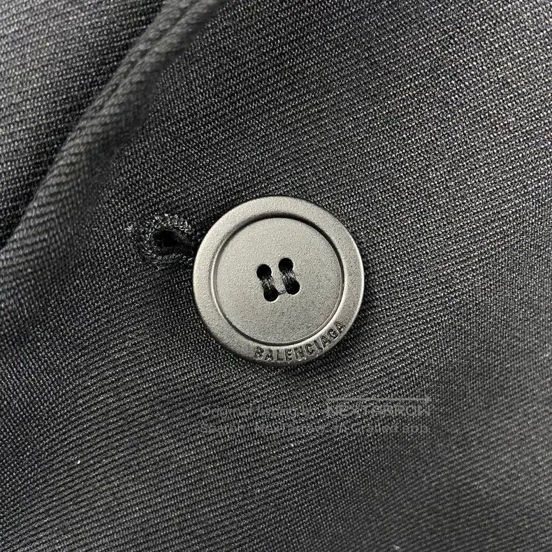 Balenciaga Balenciaga Black Mastercard Jacket Size XXS / US 00 / IT 34 - 2 Thumbnail