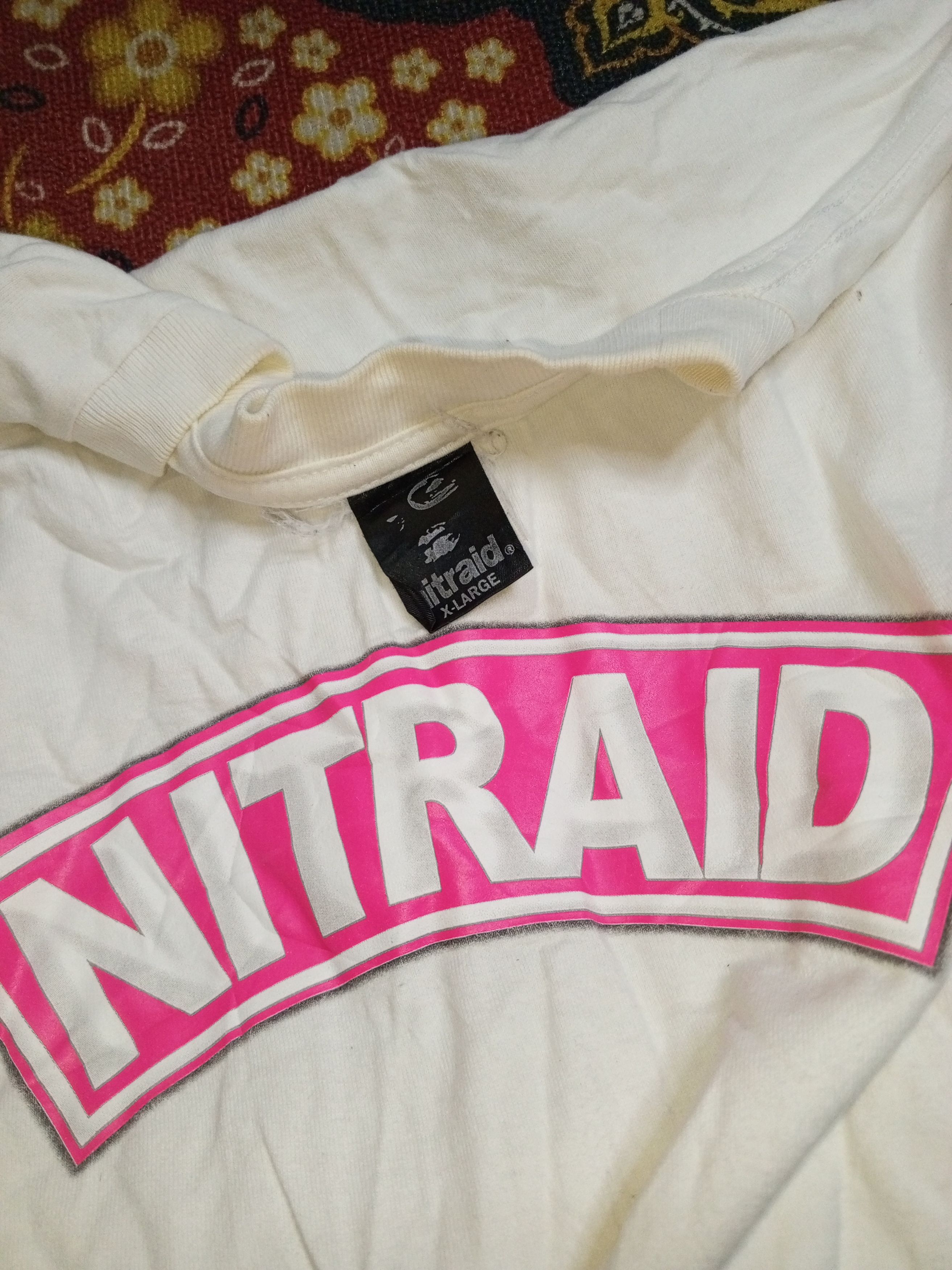 Japanese Brand × Nitraid ♨️VTG 90 NITRAID LONG SLEEVE TEE ♨️ Size US L / EU 52-54 / 3 - 7 Thumbnail