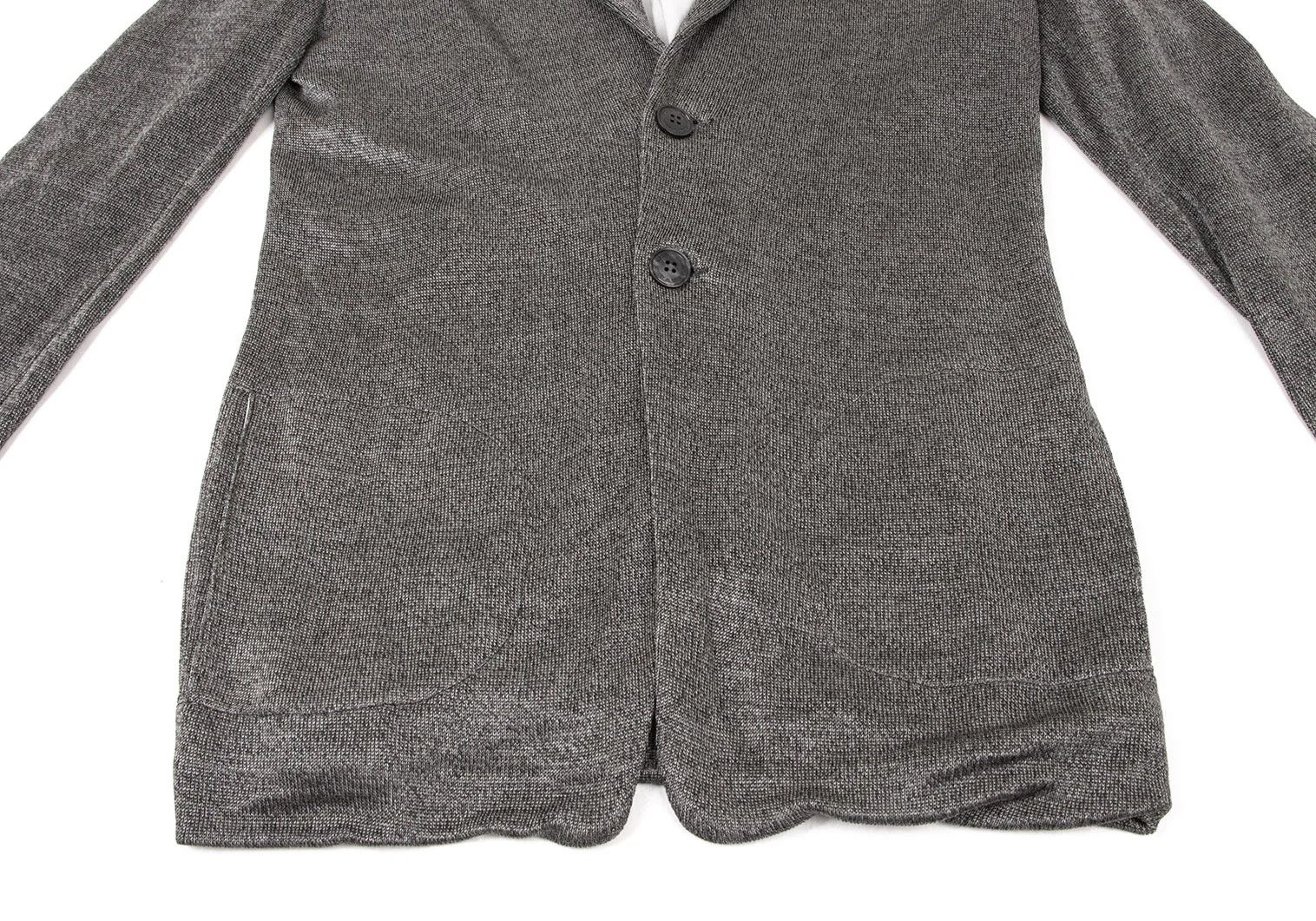 Emporio Armani Rayon 2B Jacket in Gray Size 46 Size US S / EU 44-46 / 1 - 6 Thumbnail