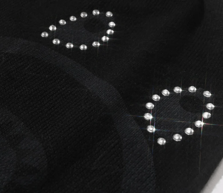 Bape Bape APE CRYSTAL SHARK KNIT CAP Beanie Size ONE SIZE - 3 Thumbnail