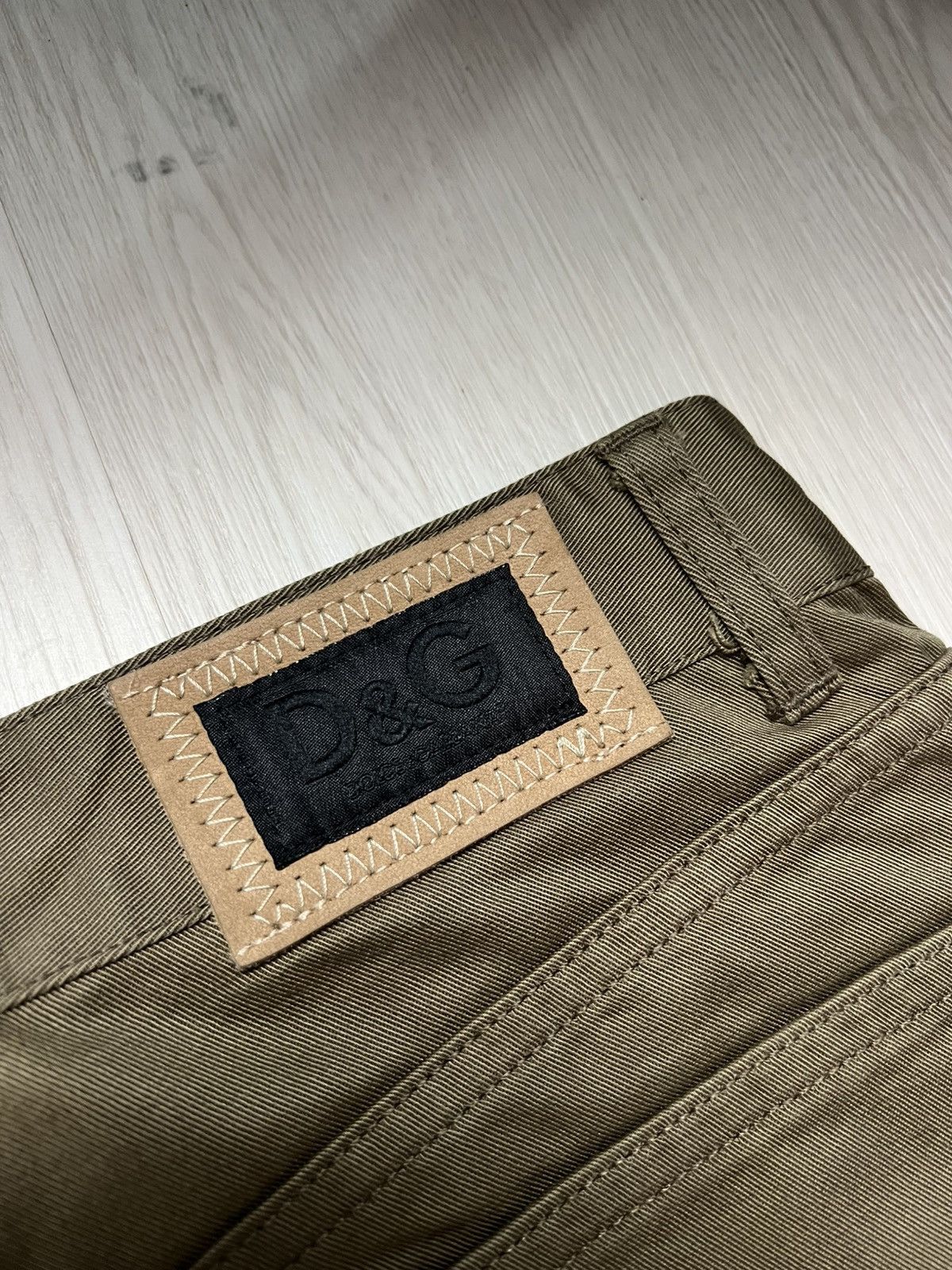 Dolce & Gabbana 2000s Dolce Gabbana Side Zip Two Tone Utility Pants 6 Pocket Size US 30 / EU 46 - 7 Thumbnail