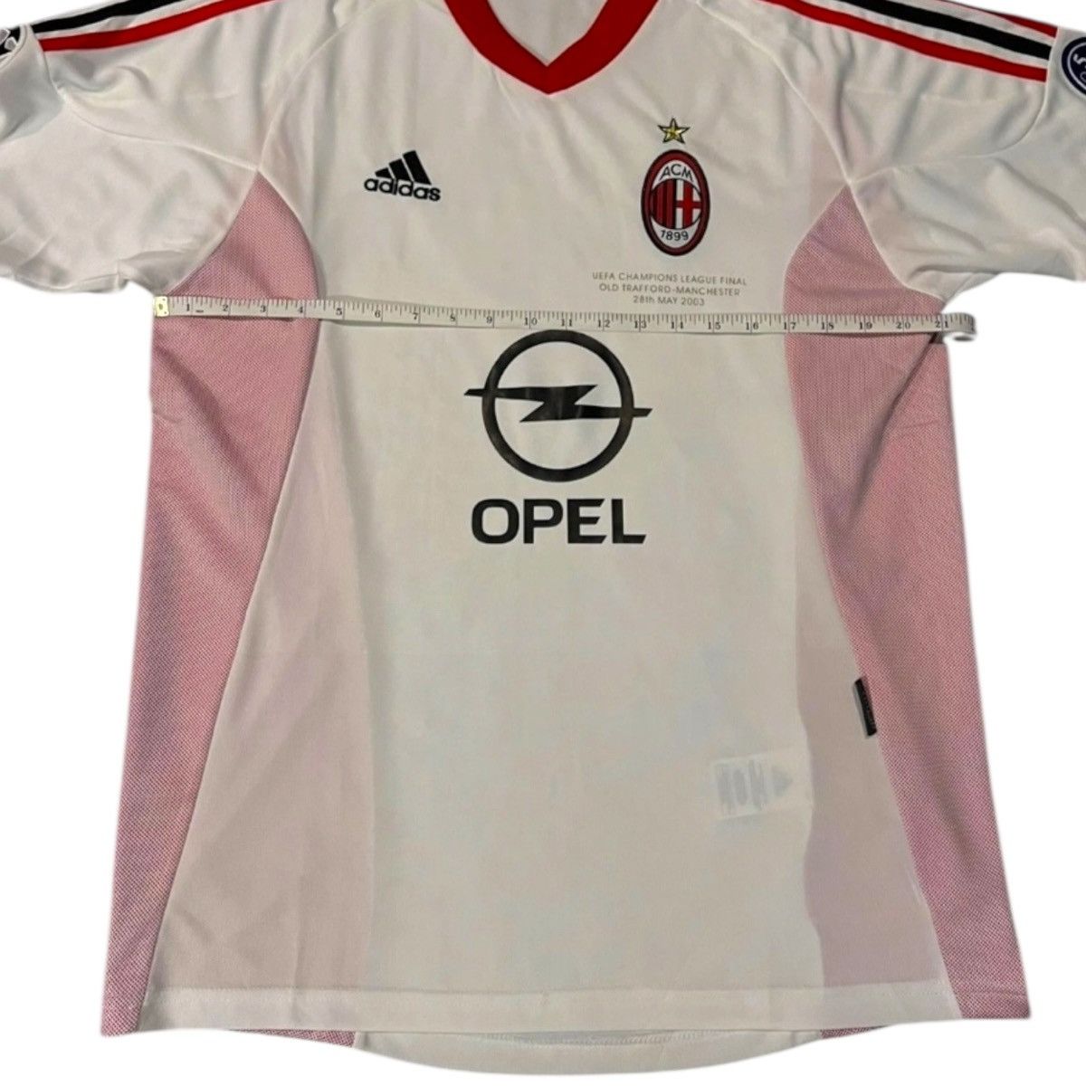 Adidas Vintage AC Milan 2002-03 Away UCL Final Edition Size US XL / EU 56 / 4 - 6 Thumbnail