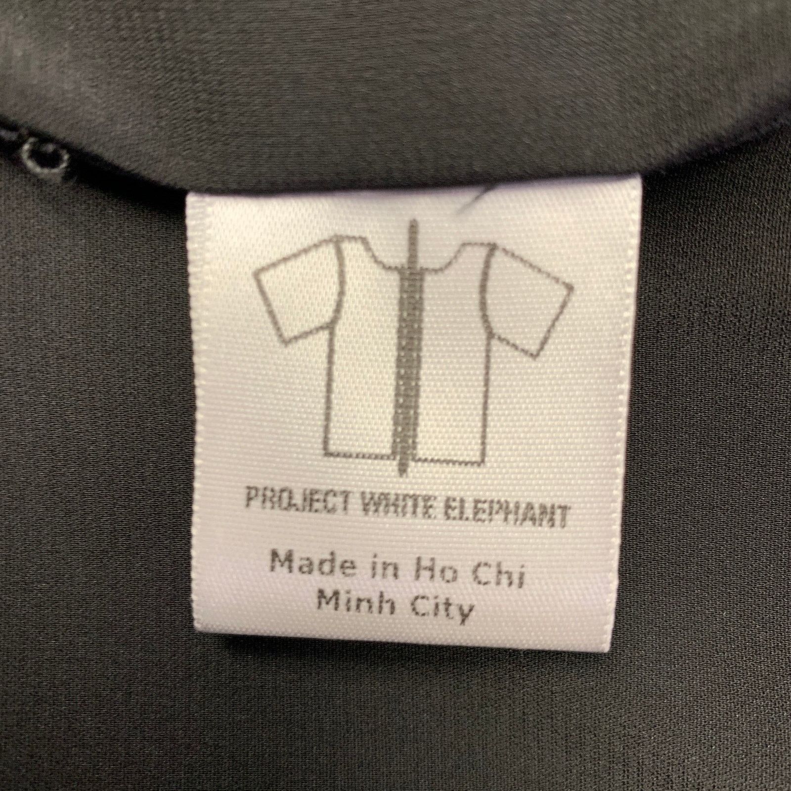 Other PROJECT WHITE ELEPHANT XL Black Blue Cotton Blend Jacket Size US XL / EU 56 / 4 - 10 Thumbnail