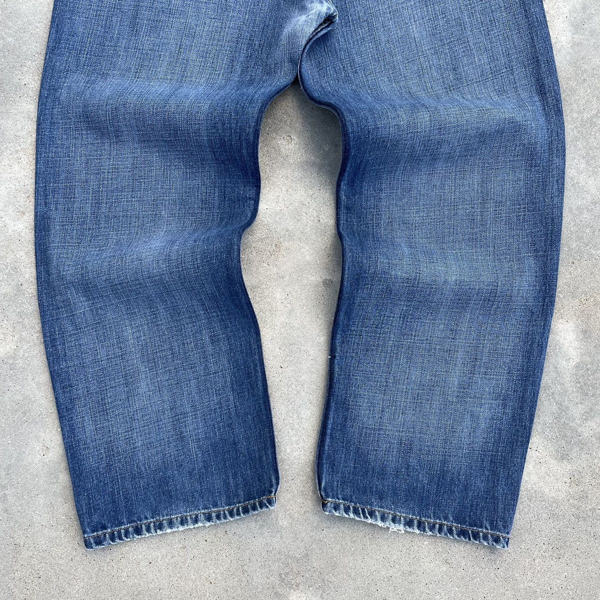 Japanese Brand × Vintage Crazy vintage Y2K baggy Polo Ralph Lauren punk skater jeans Size US 36 / EU 52 - 3 Thumbnail
