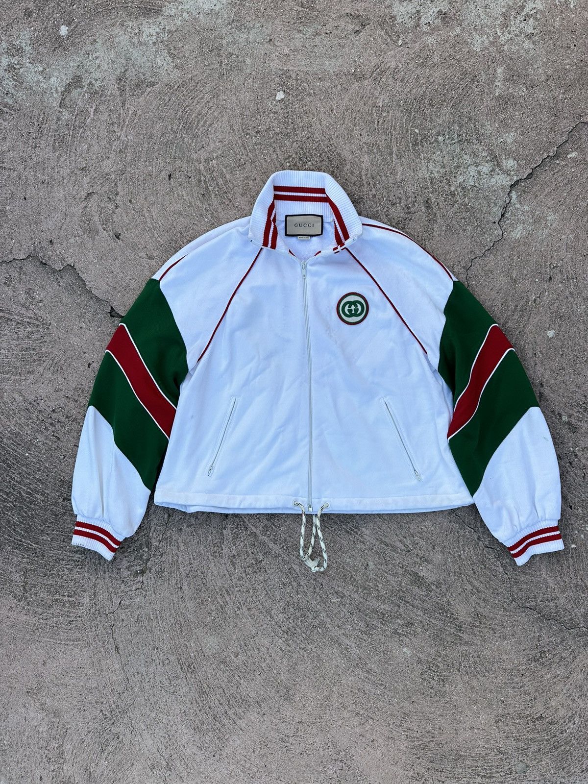 Gucci Gucci Zip Jacket Firenze 1925 White Size US S / EU 44-46 / 1 - 2 Thumbnail