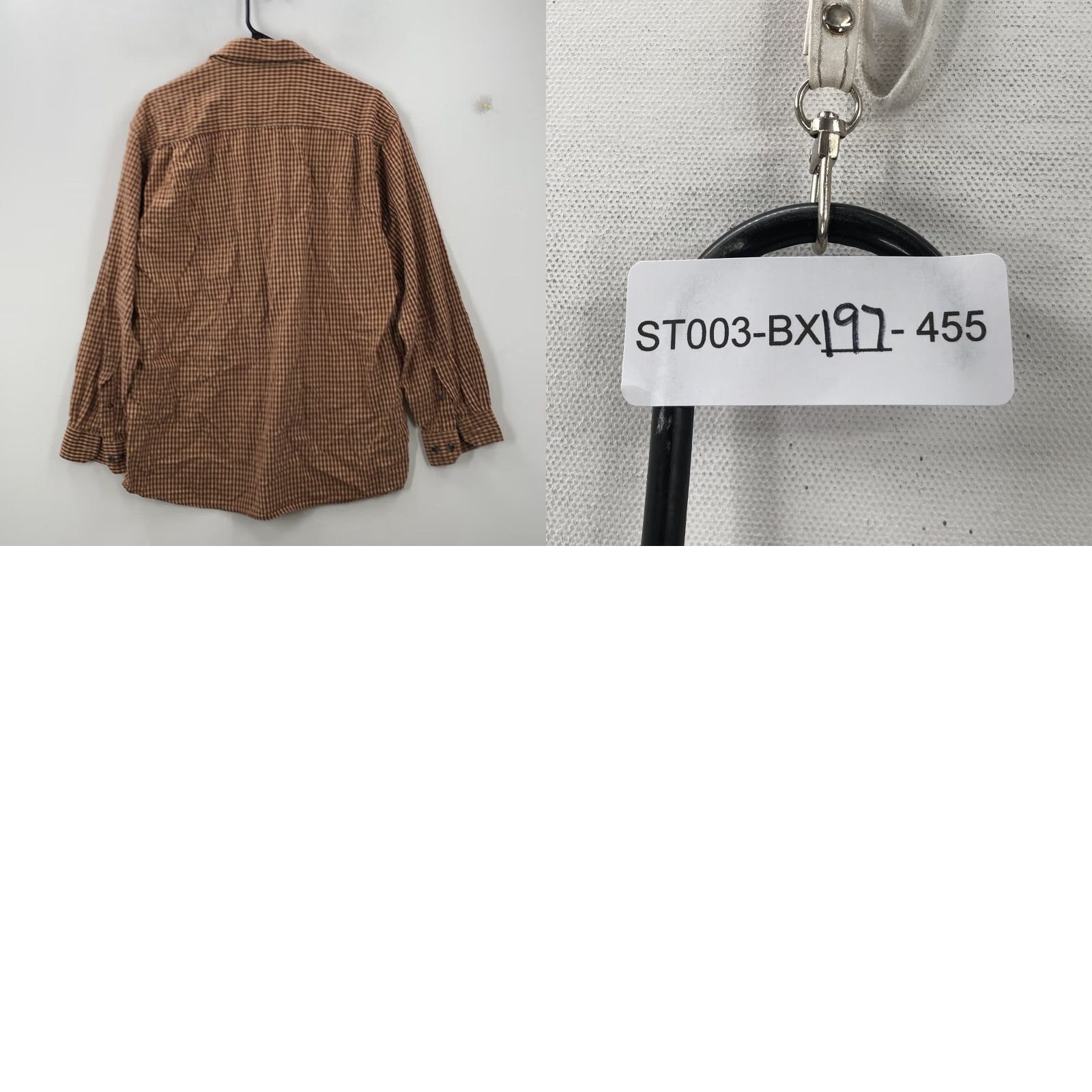 Vintage VINTAGE Columbia Shirt Mens Plaid Button-Up Long Sleeve Cotton Brown L Adult Regular 45 in Chest Mens Size US L / EU 52-54 / 3 - 8 Thumbnail