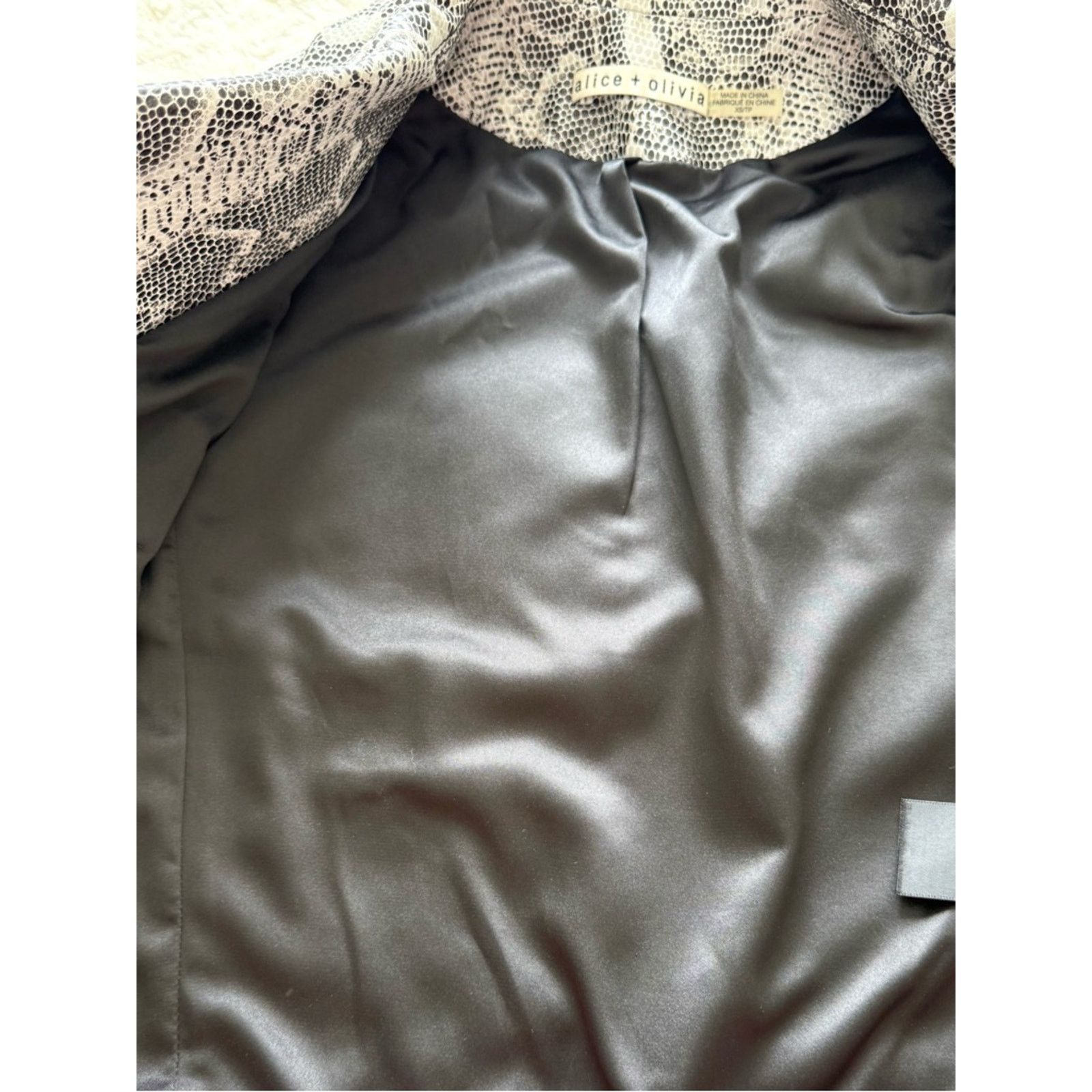 Alice + Olivia Alice+Olivia women biker leather jacket XS Size XS / US 0-2 / IT 36-38 - 7 Thumbnail