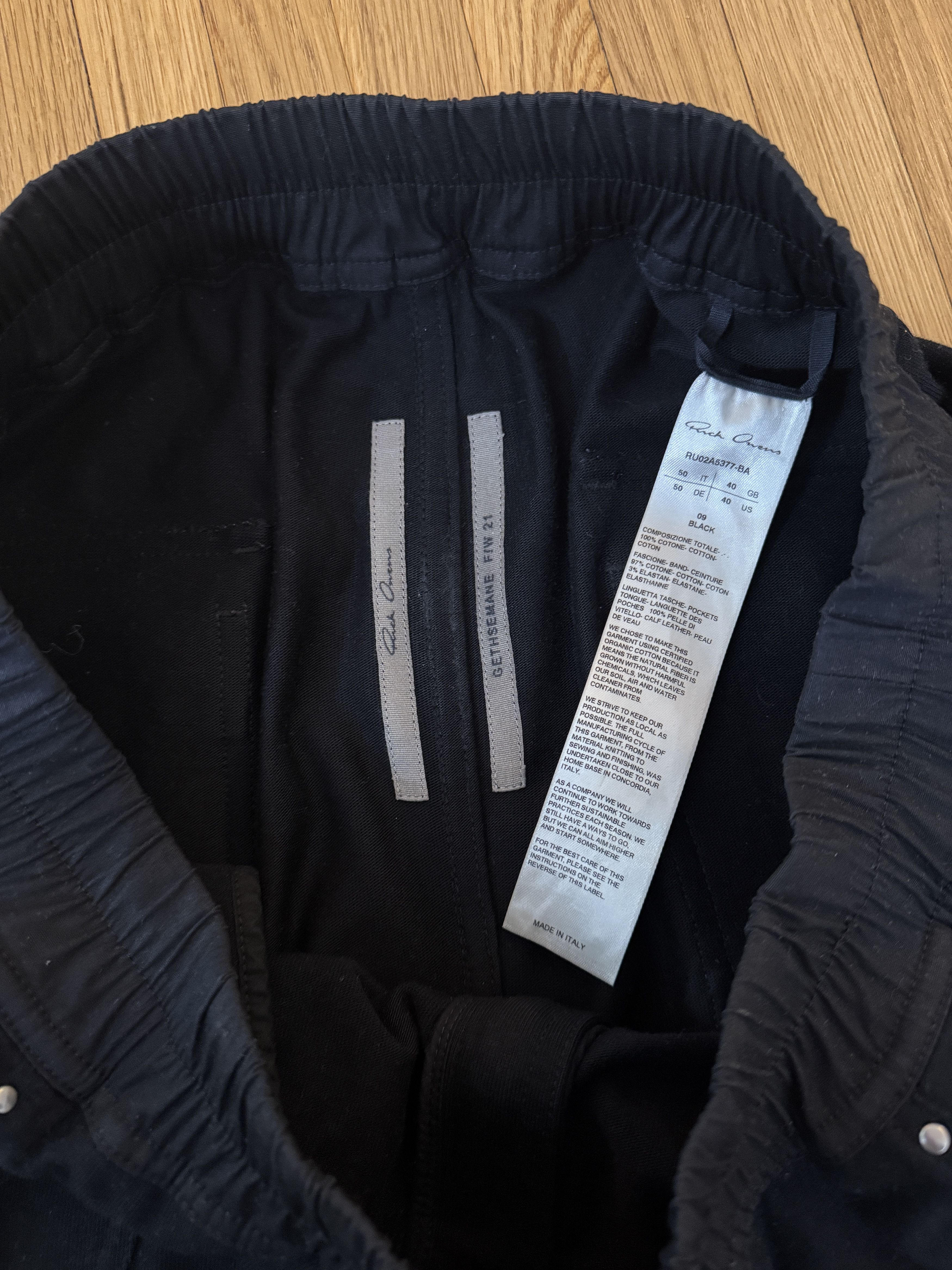 Rick Owens Bauhaus Gethsemane '21 Pants Size US 34 / EU 50 - 4 Thumbnail