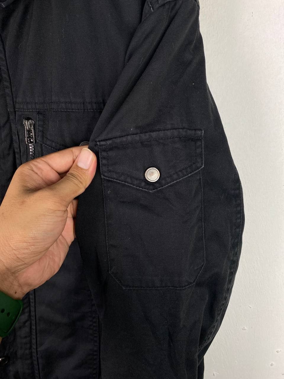 Japanese Brand japanese brands black multipocket parka nice design Size US L / EU 52-54 / 3 - 5 Thumbnail