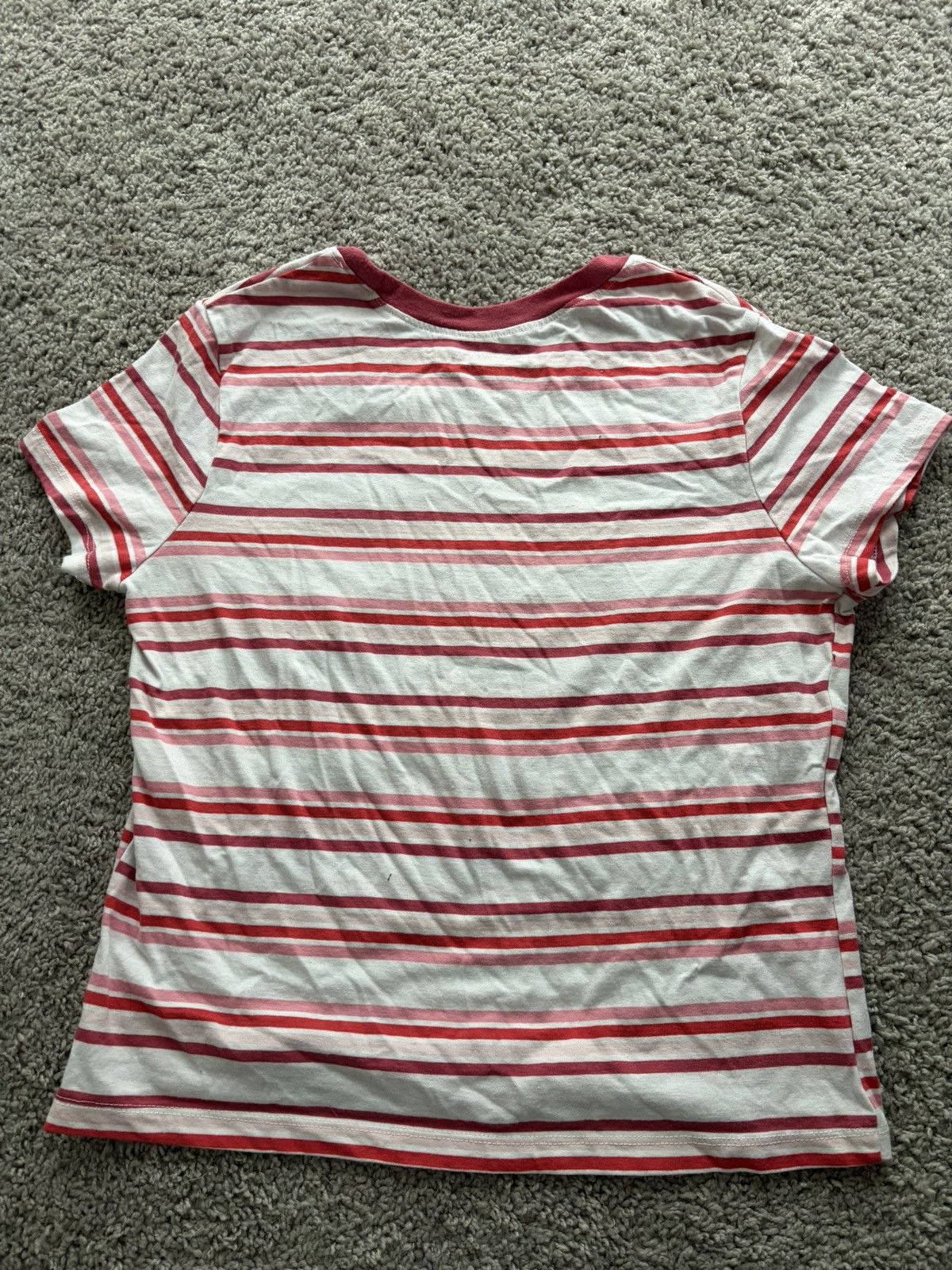 Other Strawberry shortcake red and white striped shirt Size L / US 10 / IT 46 - 2 Thumbnail
