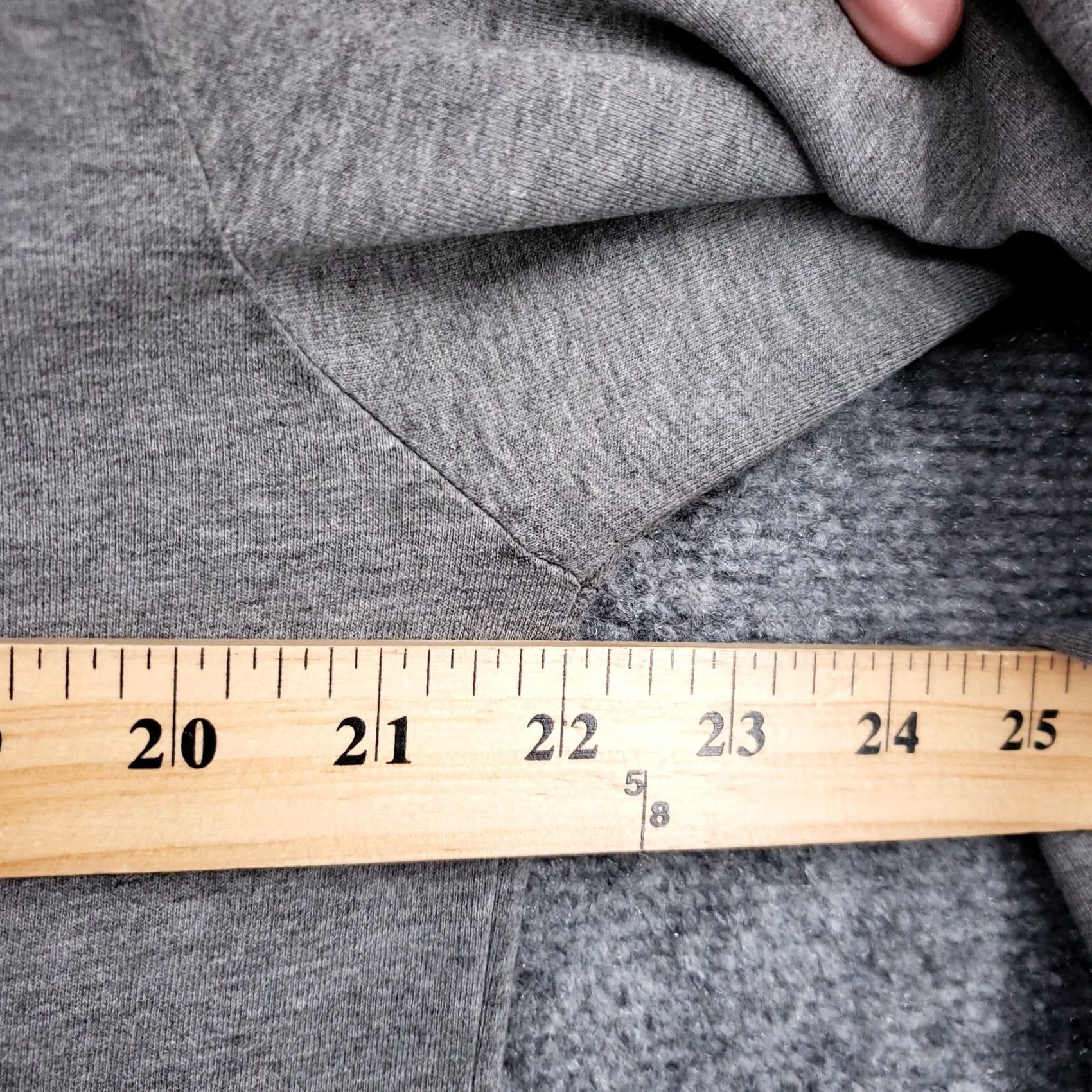 Vintage Koaj Hoodie Men L Gray Fleece Pullover Long Sleeve Knit Embroidered Hooded Pocket Regular Weight Sweatshirt Size US L / EU 52-54 / 3 - 6 Thumbnail