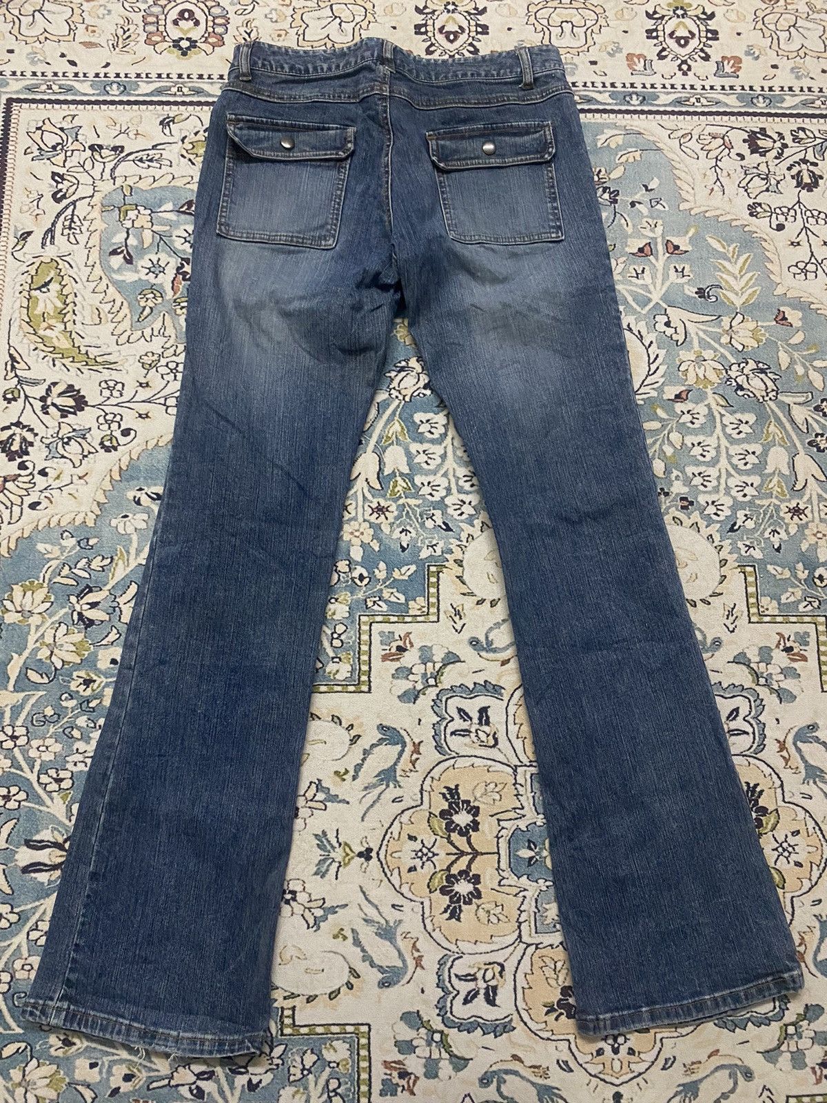 Alpha Industries × Designer × Japanese Brand 🔥 FLARED x A/C DESIGN x ALPHA CUBIC Size 29" - 5 Thumbnail