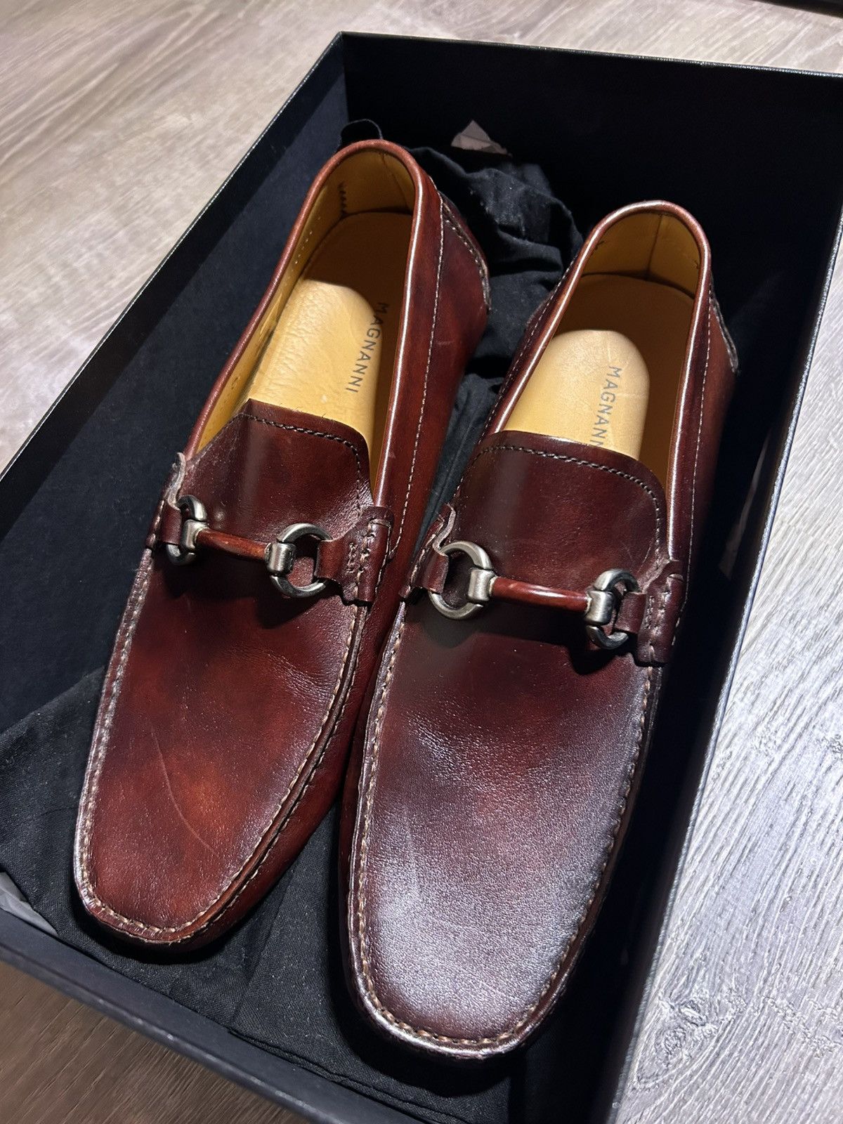 Magnanni Magnanni Brown Loafer Size US 10 / EU 43 - 3 Thumbnail