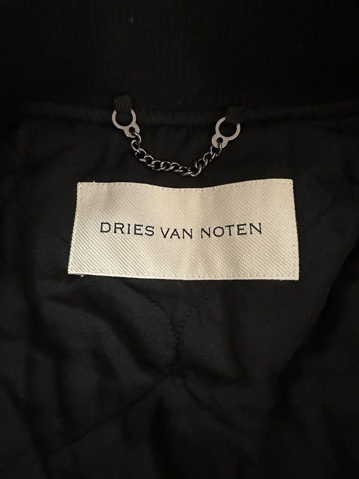Dries Van Noten Dries Van Noten Quilted Zipped Bomber Jacket Size US L / EU 52-54 / 3 - 8 Thumbnail