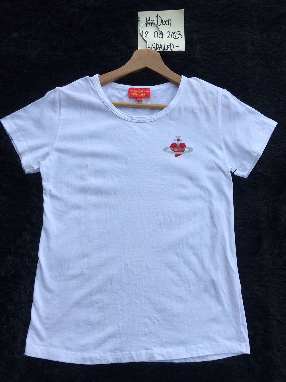 Vivienne Westwood Rare Vintage Vivienne Westwood Logo Tshirt Size S / US 4 / IT 40 - 4 Thumbnail