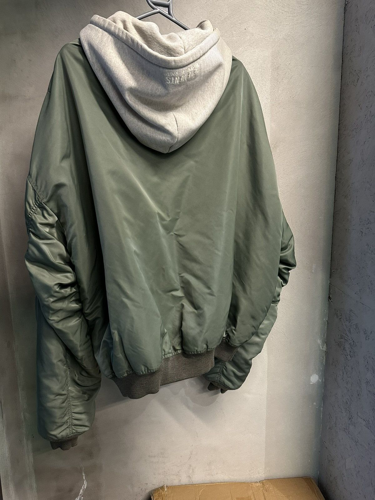 Vetememes Vetements hooded bomber jacke Size US XS / EU 42 / 0 - 2 Thumbnail