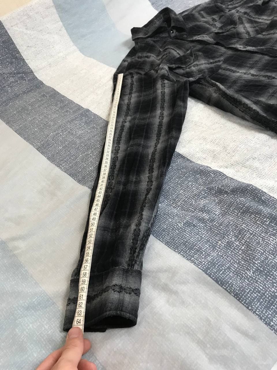 Allsaints 🔥 Allsaints Hellertown Flannel Plaid LS Button Up Shirt Y2K Size US L / EU 52-54 / 3 - 9 Thumbnail