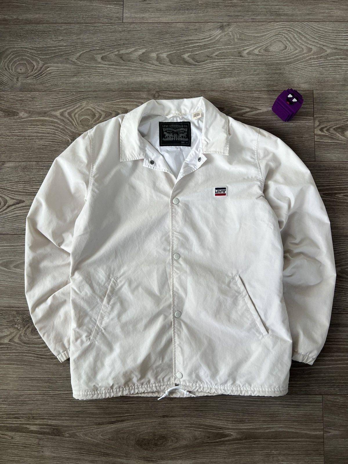 Levi's ‼️Levi’s Big Logo Nylon Black Tag Coach Active Urban Jacket‼️ Size US M / EU 48-50 / 2 - 3 Thumbnail